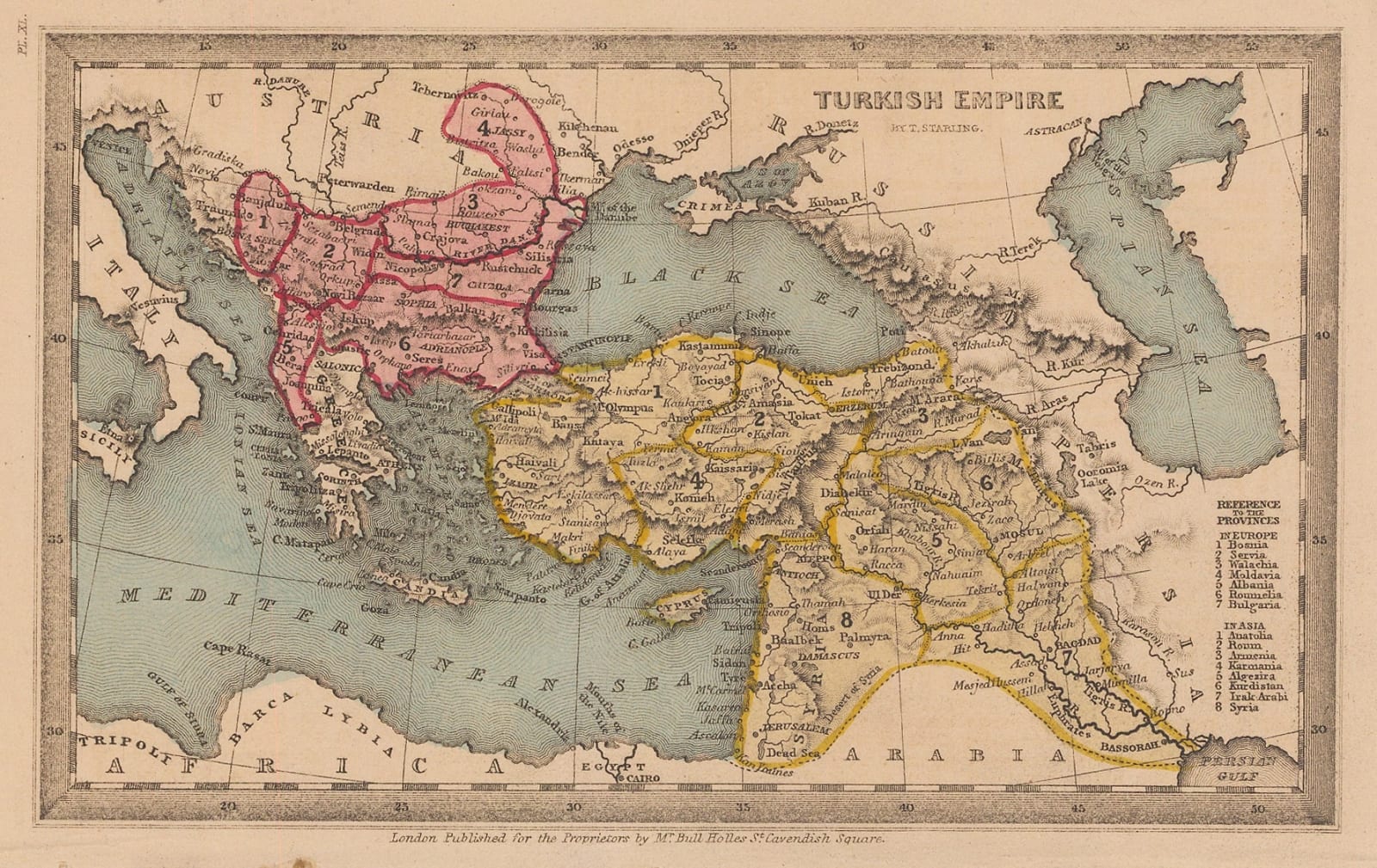 Thomas Starling, Turkish Empire, 1830 c.