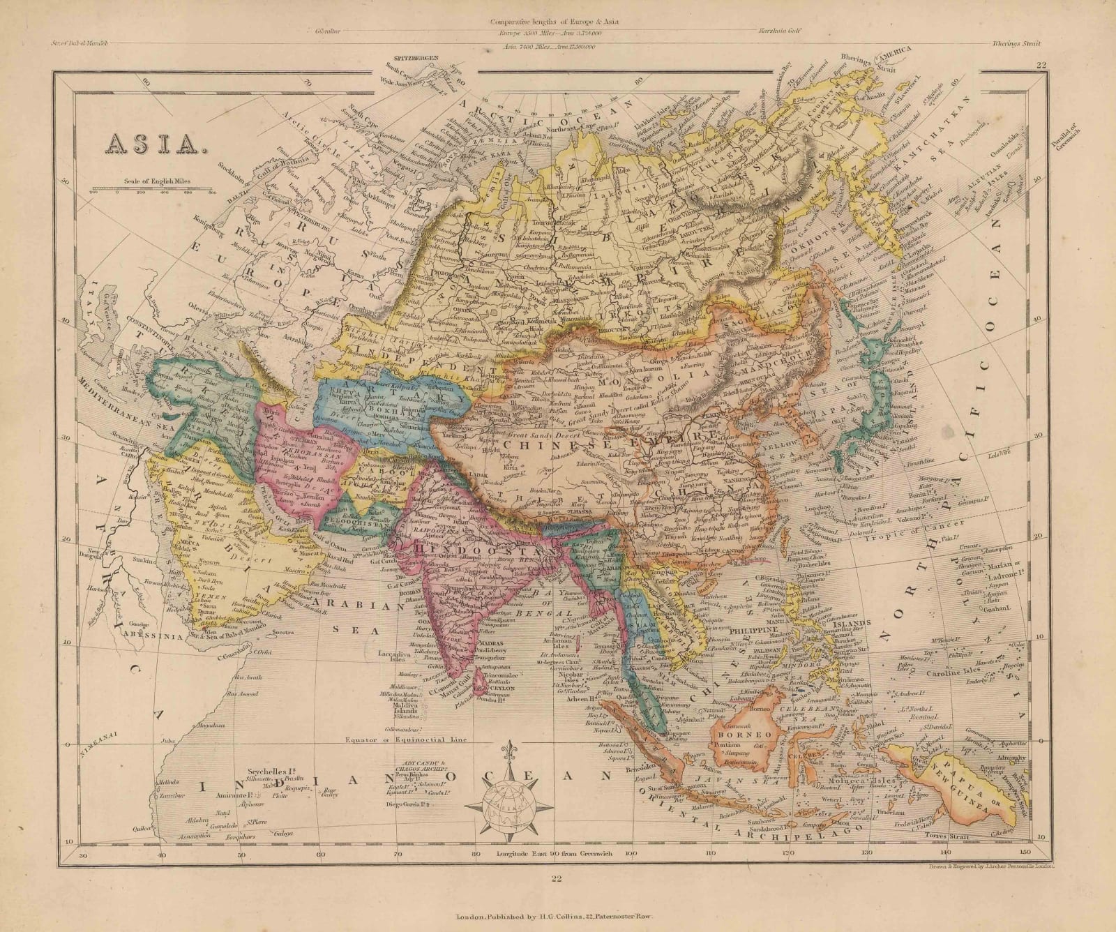Joshua Archer, Asia, 1850 c.