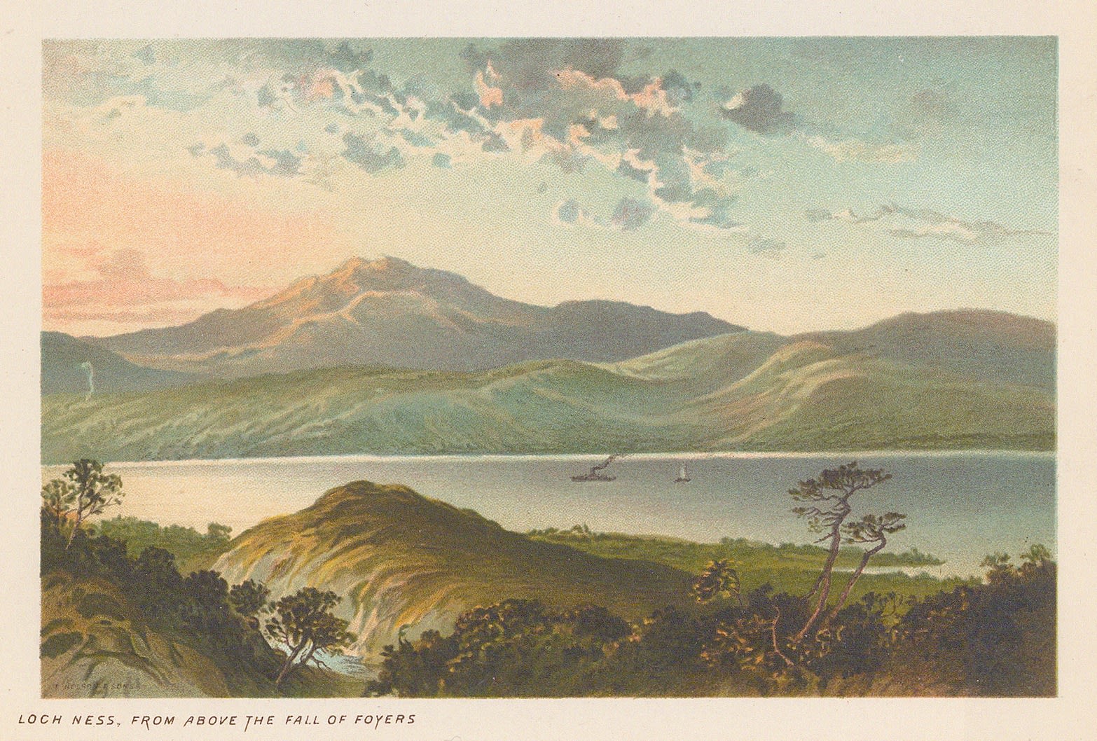 Thomas Nelson, Scotland - Loch Ness, 1889