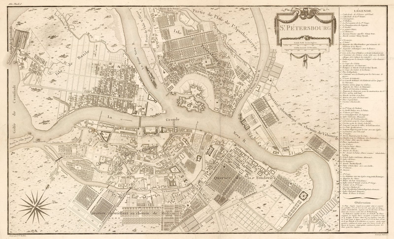 Pierre Tardieu, St. Petersbourg, 1753 c.