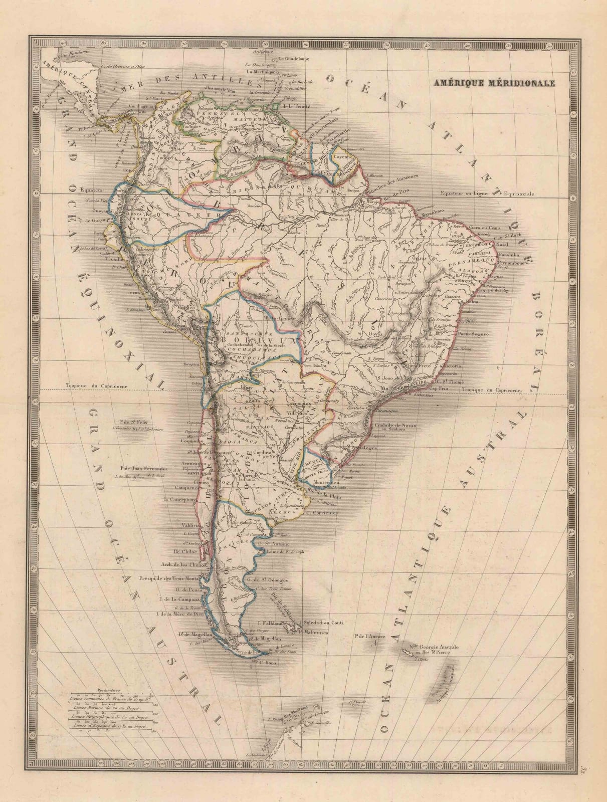 Charles V. Monin, South America, 1853