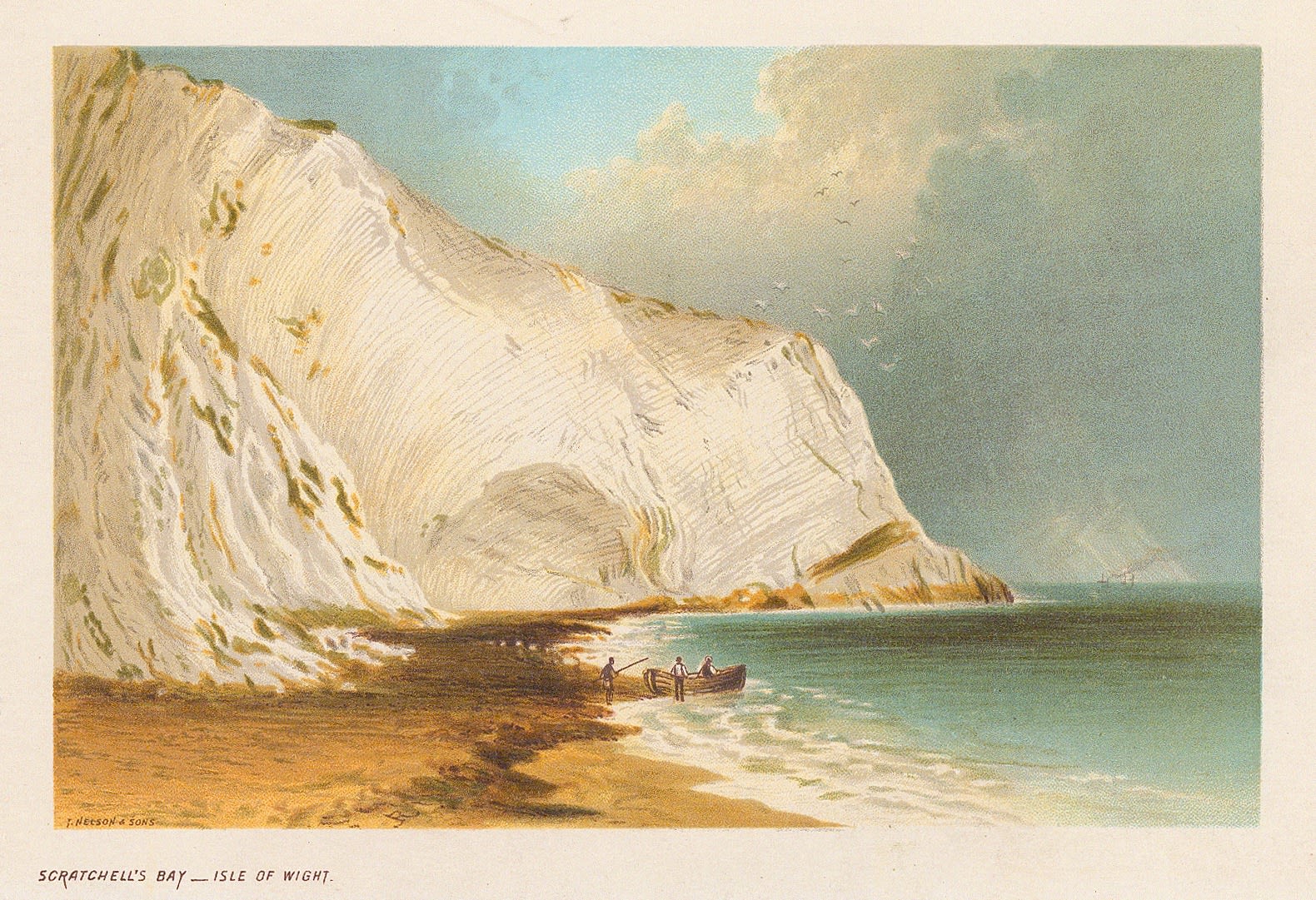 Thomas Nelson, Isle of Wight - Scratchell's Bay, 1889
