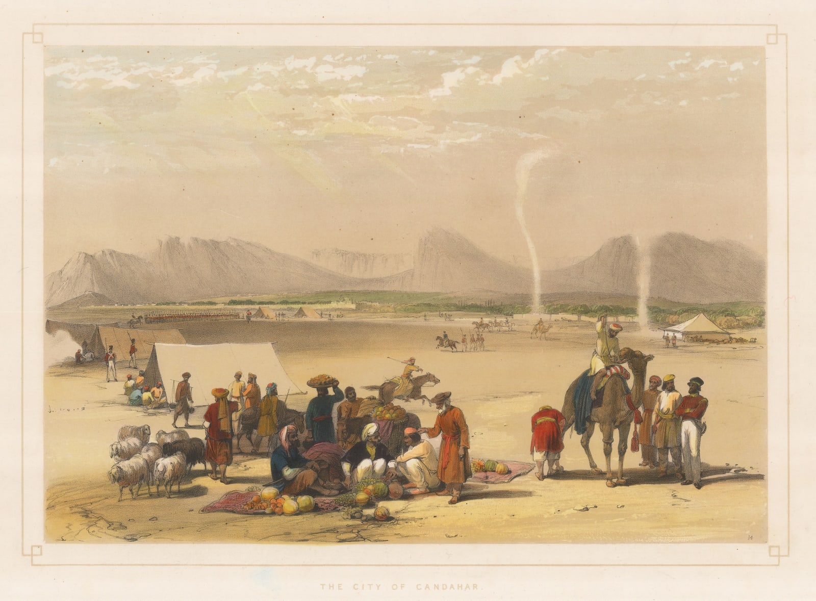 Dr. James Atkinson, Afghanistan - Kandahar, 1842
