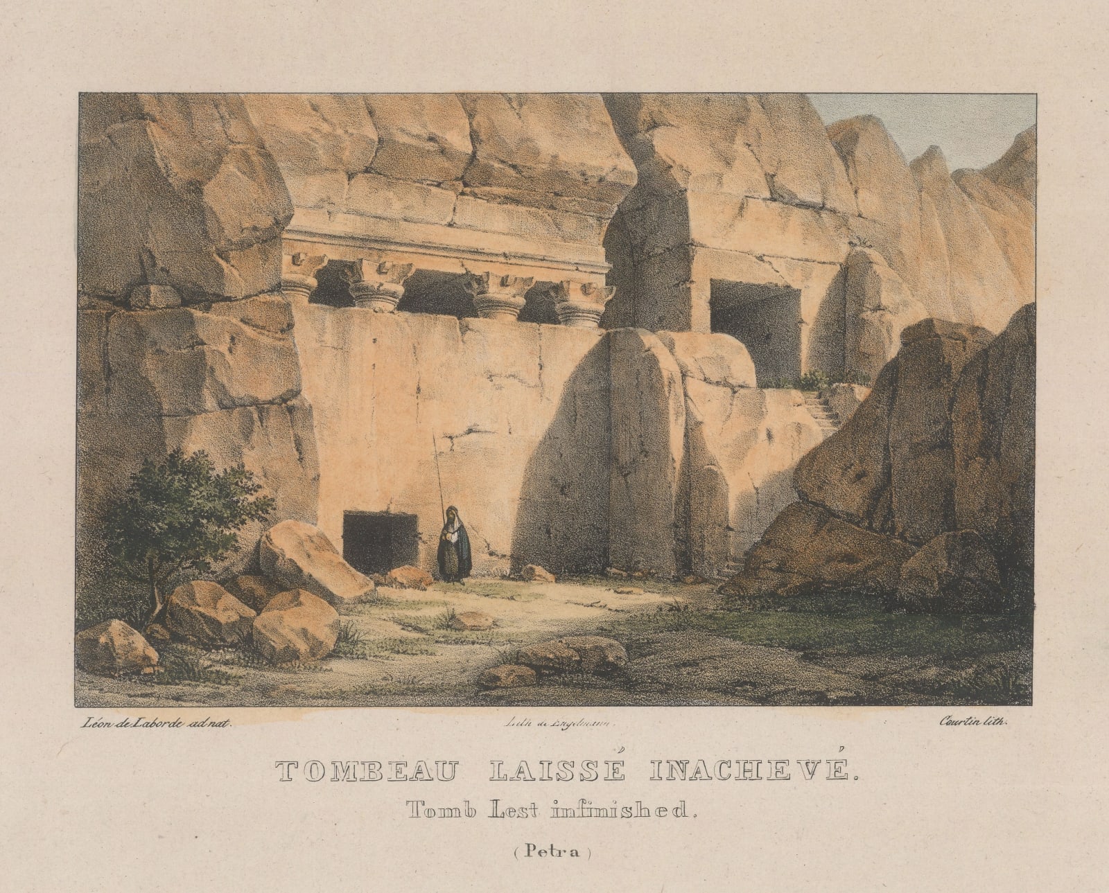 Leon de Laborde, Jordan - Petra, 1839