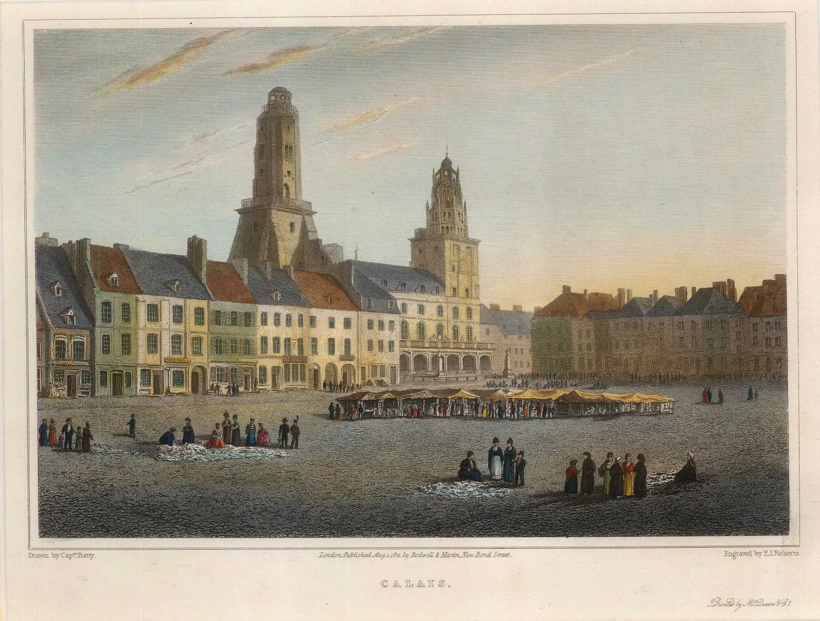 Lieut. Col. Batty, France - Calais, 1821