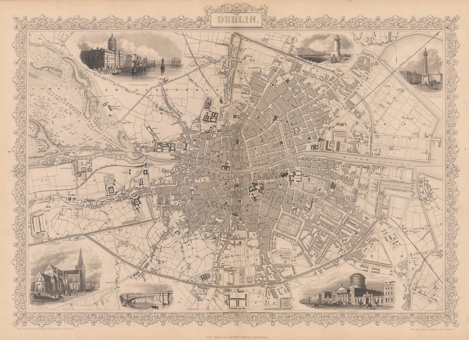 John Tallis, Dublin, 1851