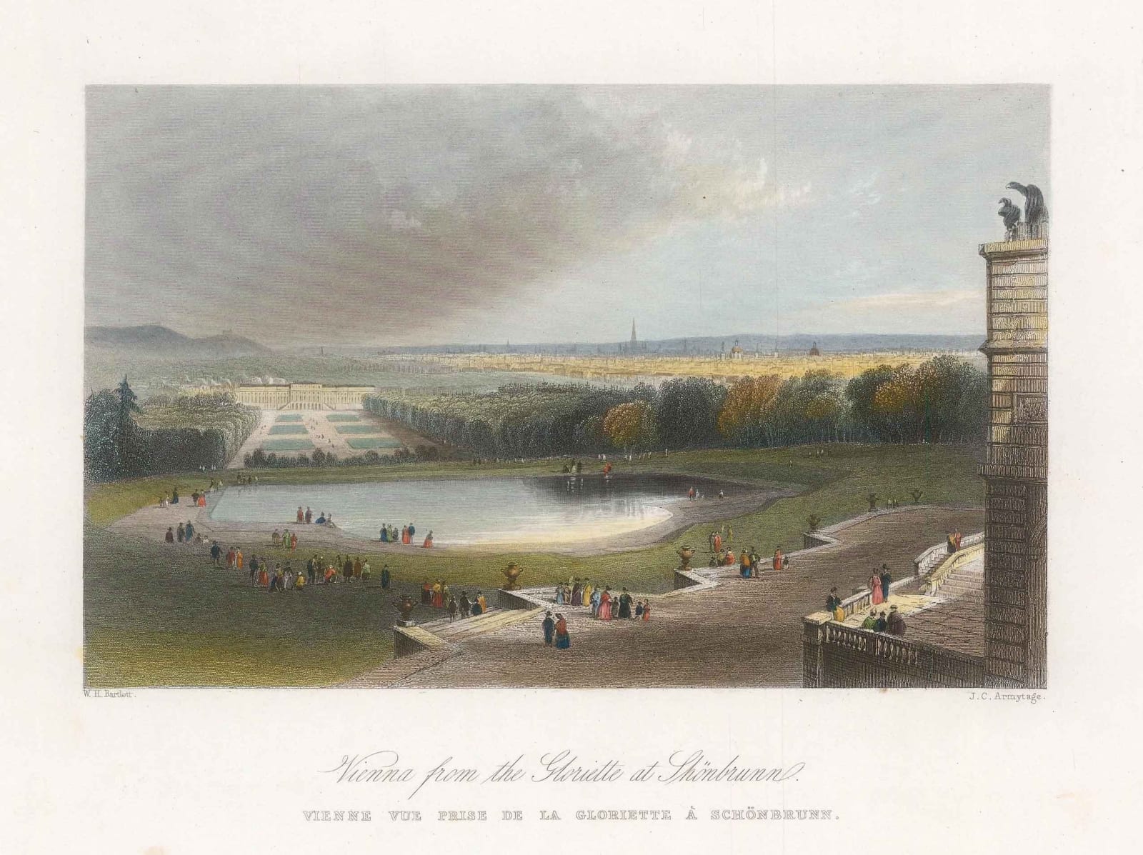 William Bartlett, Austria - Vienna, 1840 c.