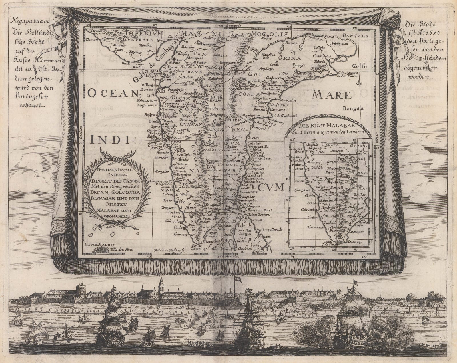 Johann Christoph Wagner, Die Halb Insul Indiens, 1685