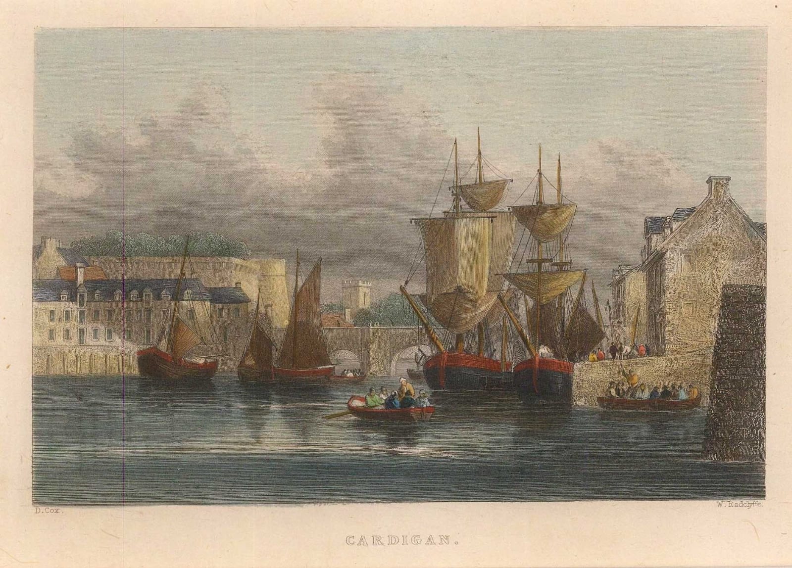 William Radclyffe, Wales - Cardigan, 1836