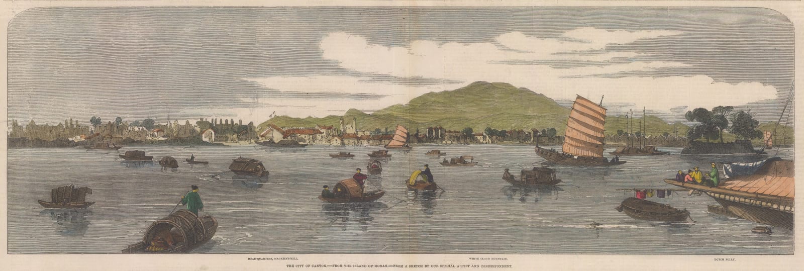 Illustrated London News (ILN), China - Guangzhou/Canton, 1858