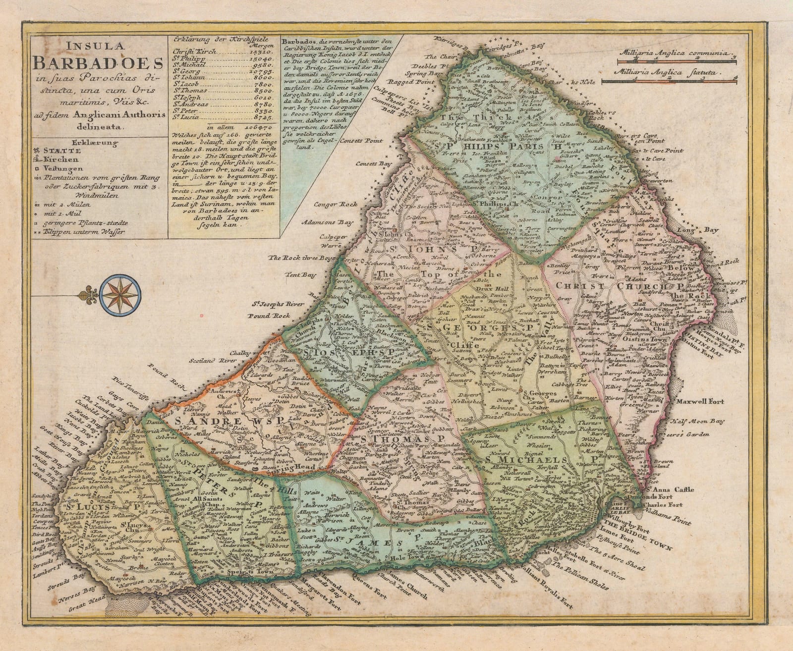 Homann Heirs, Barbados, 1759