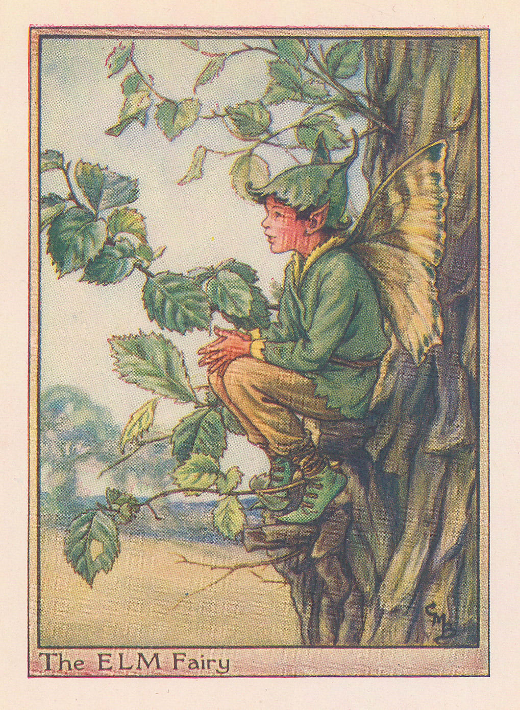 Cicely Mary Barker, Fairies - Elm Fairy, 1940