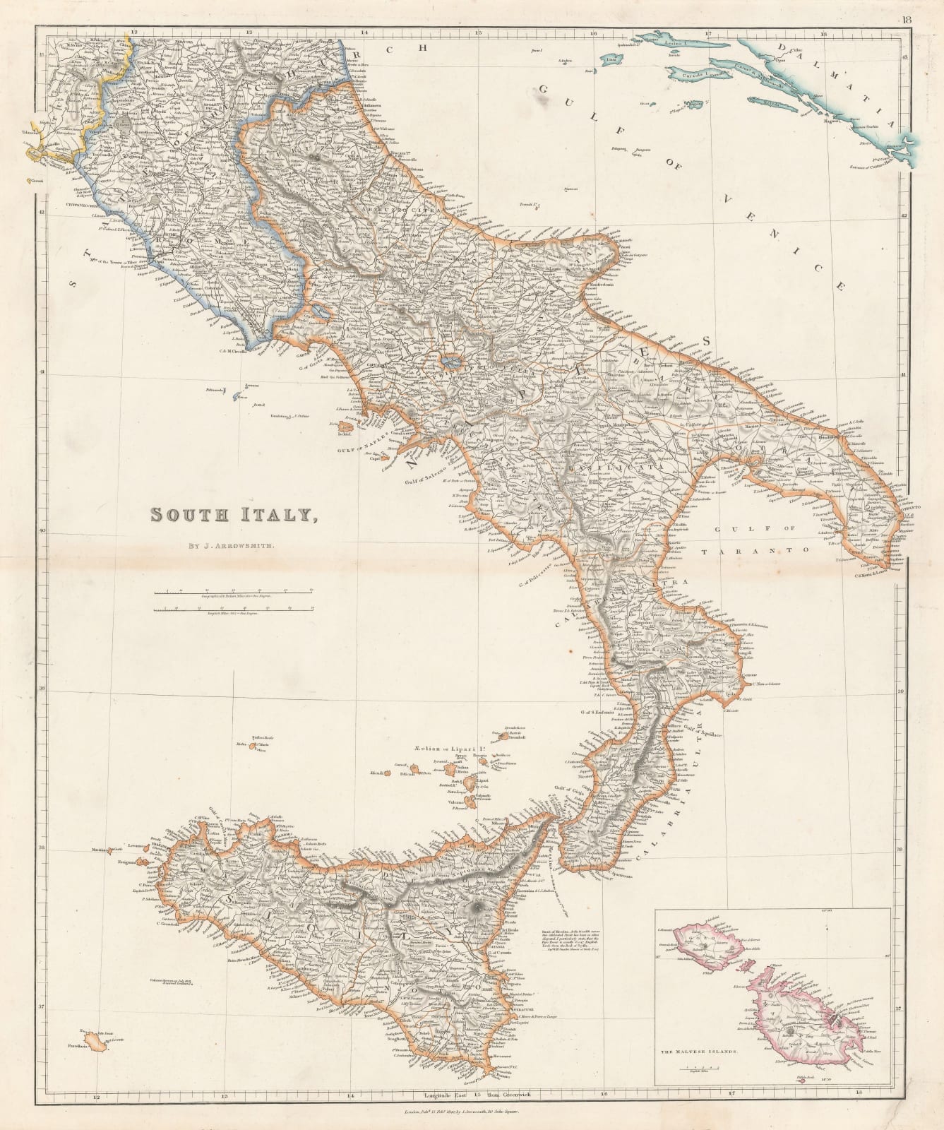 John Arrowsmith, South Italy, 1842