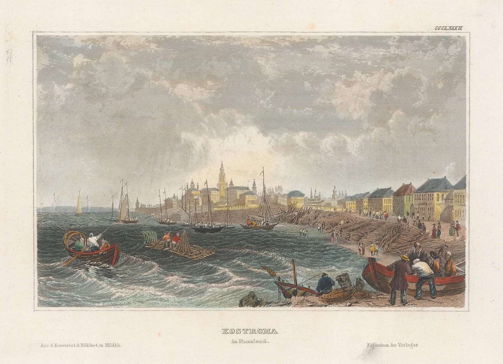 Hermann Meyer, Russia - Kostroma, 1841