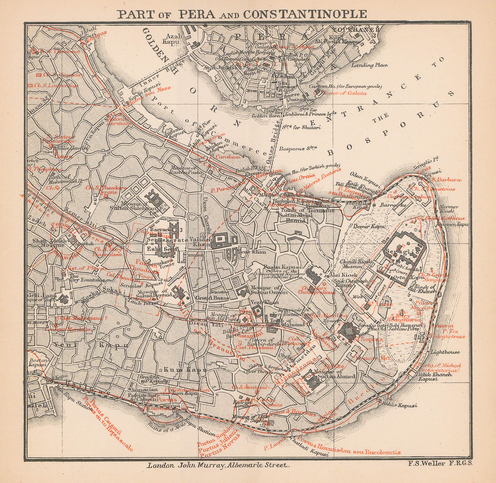 Francis Sidney Weller, Istanbul (Constantinople), 1900