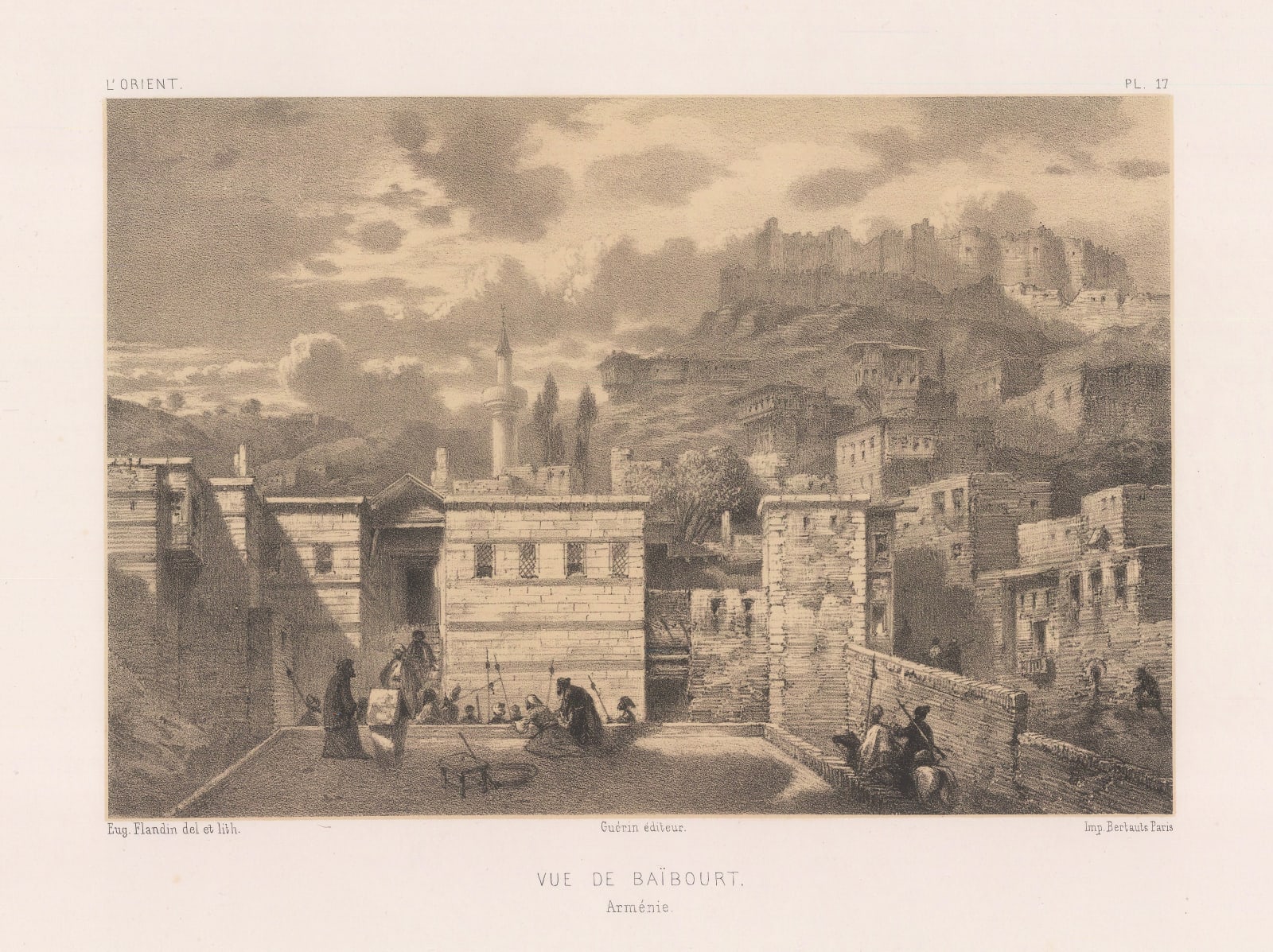 Eugene Flandin, Turkey - Bayburt, 1842