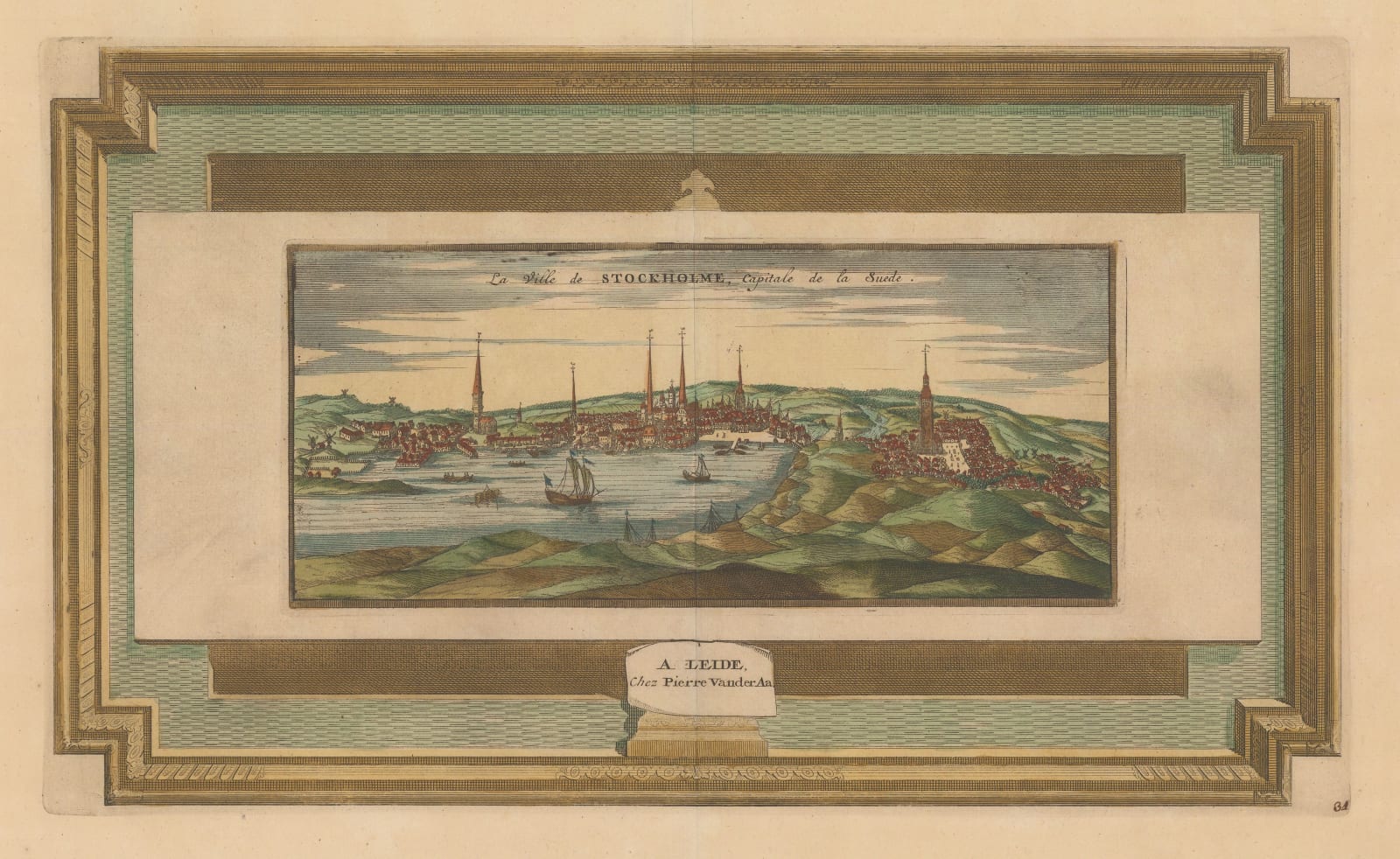 Pieter Van der Aa, Sweden - Stockholm, 1727 c.