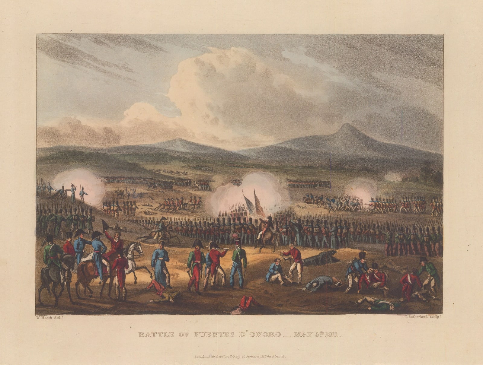 James Jenkins, Battle of Fuentes d'Onor 1811, 1815