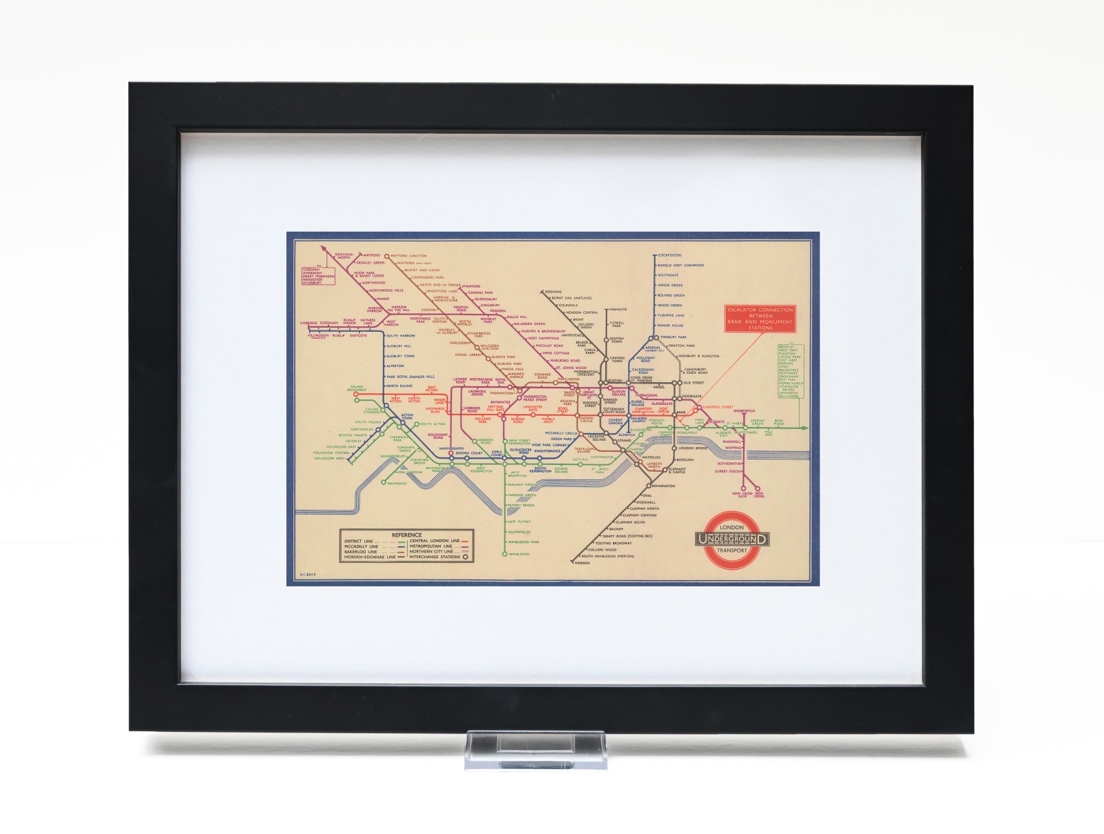 Harry Beck, London Underground Map, 1936