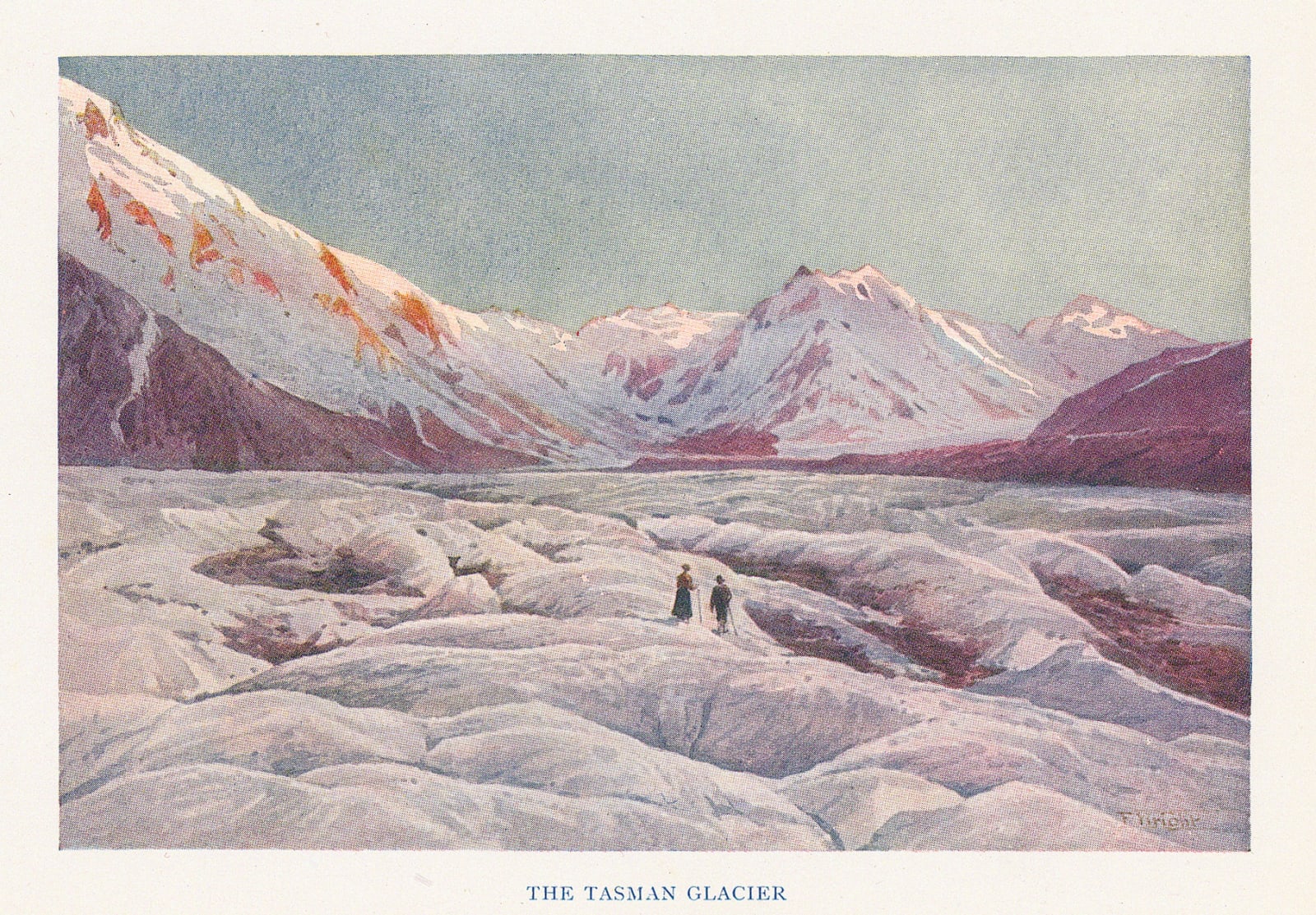A. & C. Black Ltd., New Zealand - Tasman Glacier, 1915
