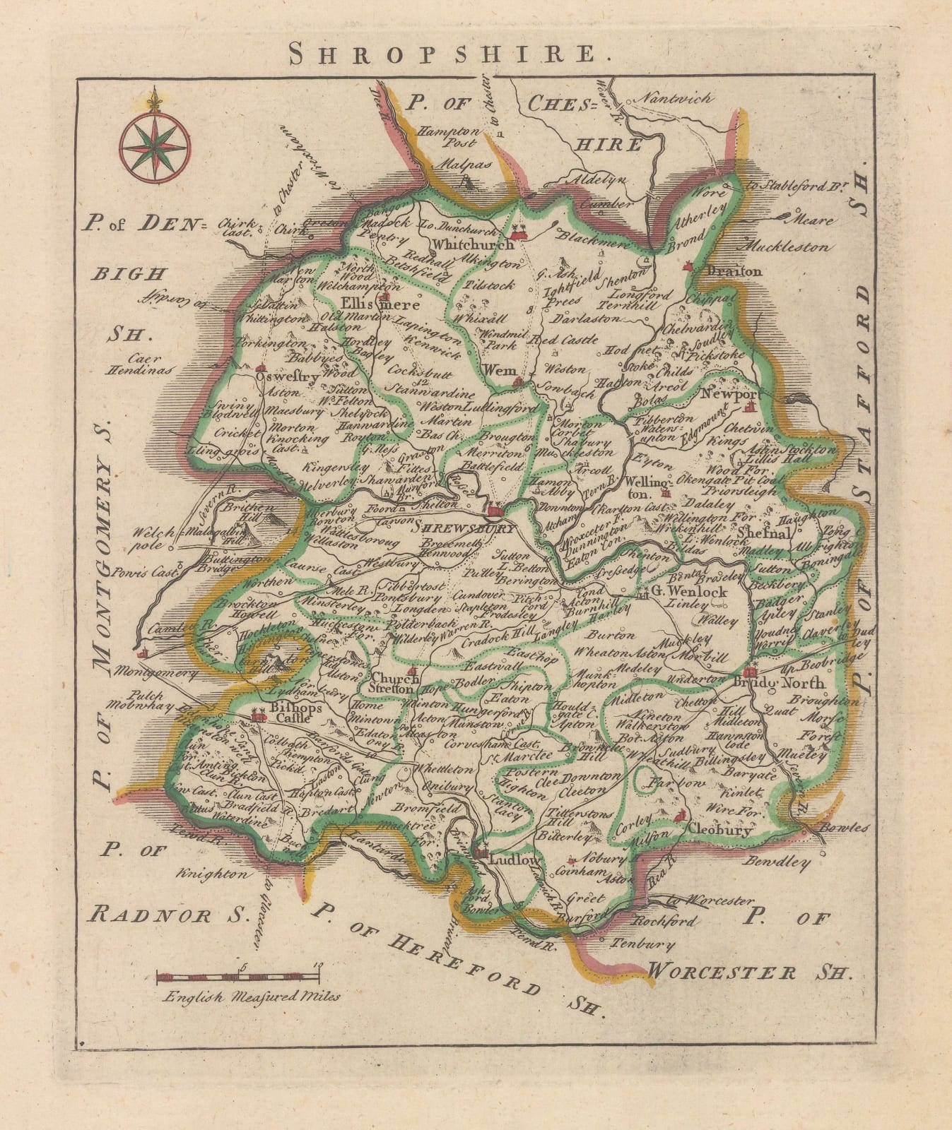 Russell & Price, Shropshire, 1769
