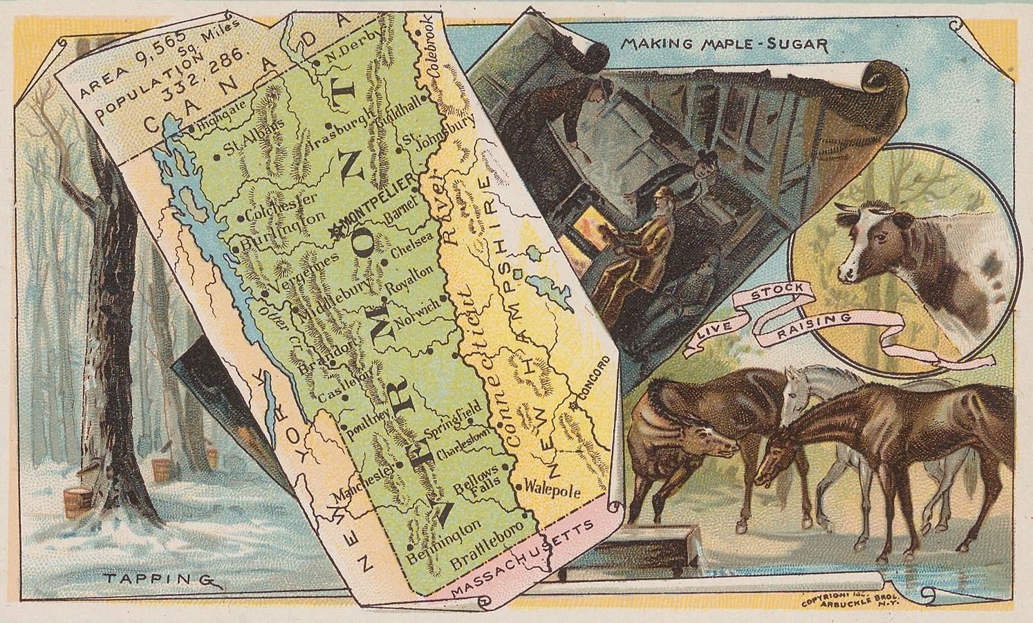 Arbuckle Brothers Company, [Vermont], 1889