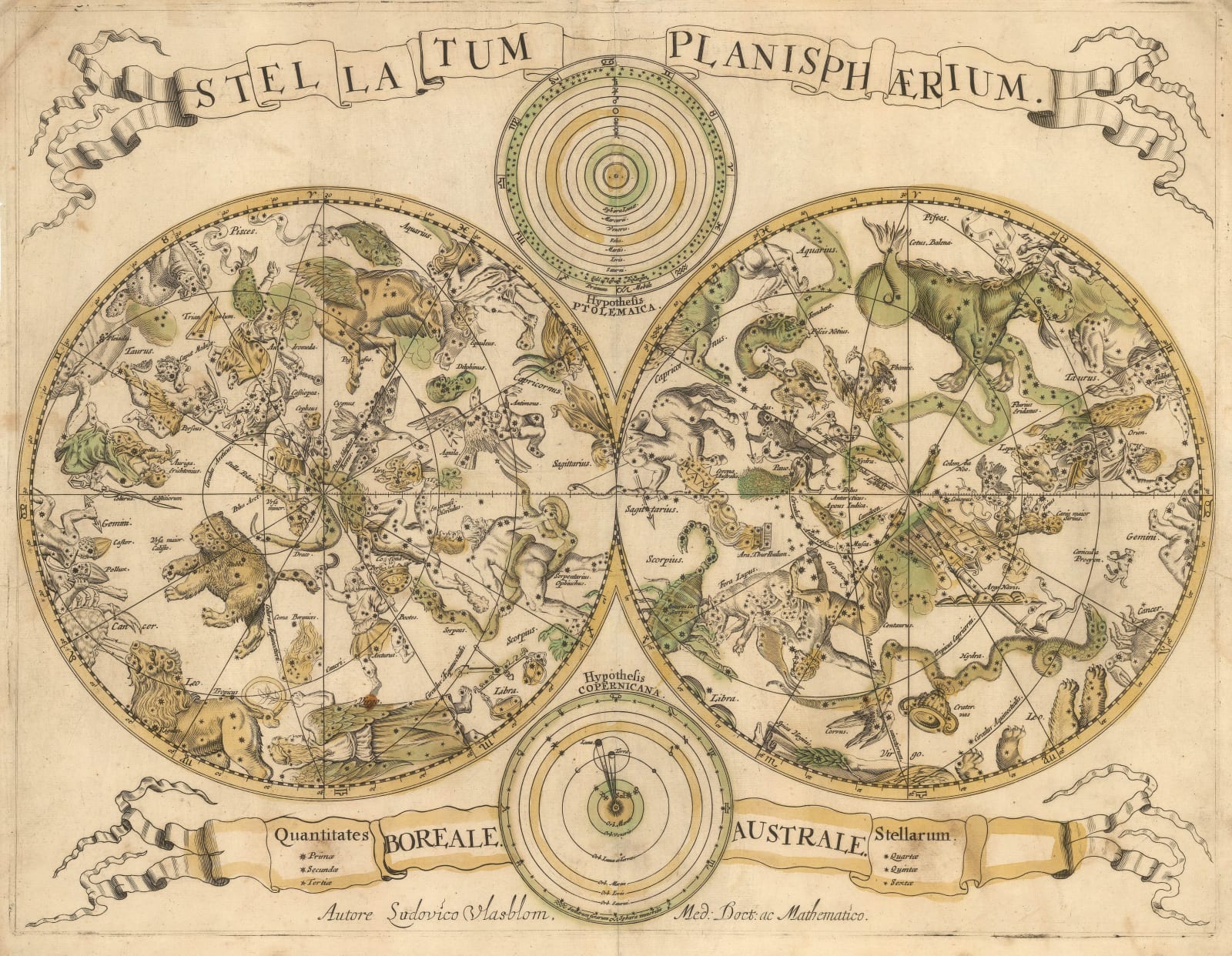 Louis Vlasblom, Stellatum Planisphaerium, 1675