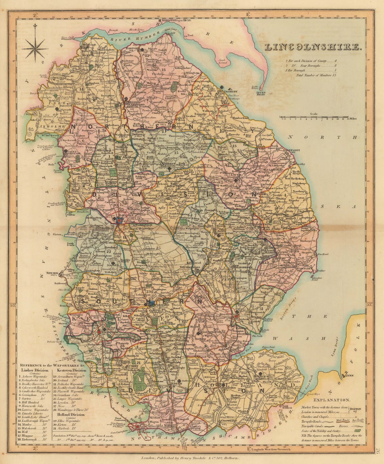 Henry Teesdale, Lincolnshire, 1830 c.