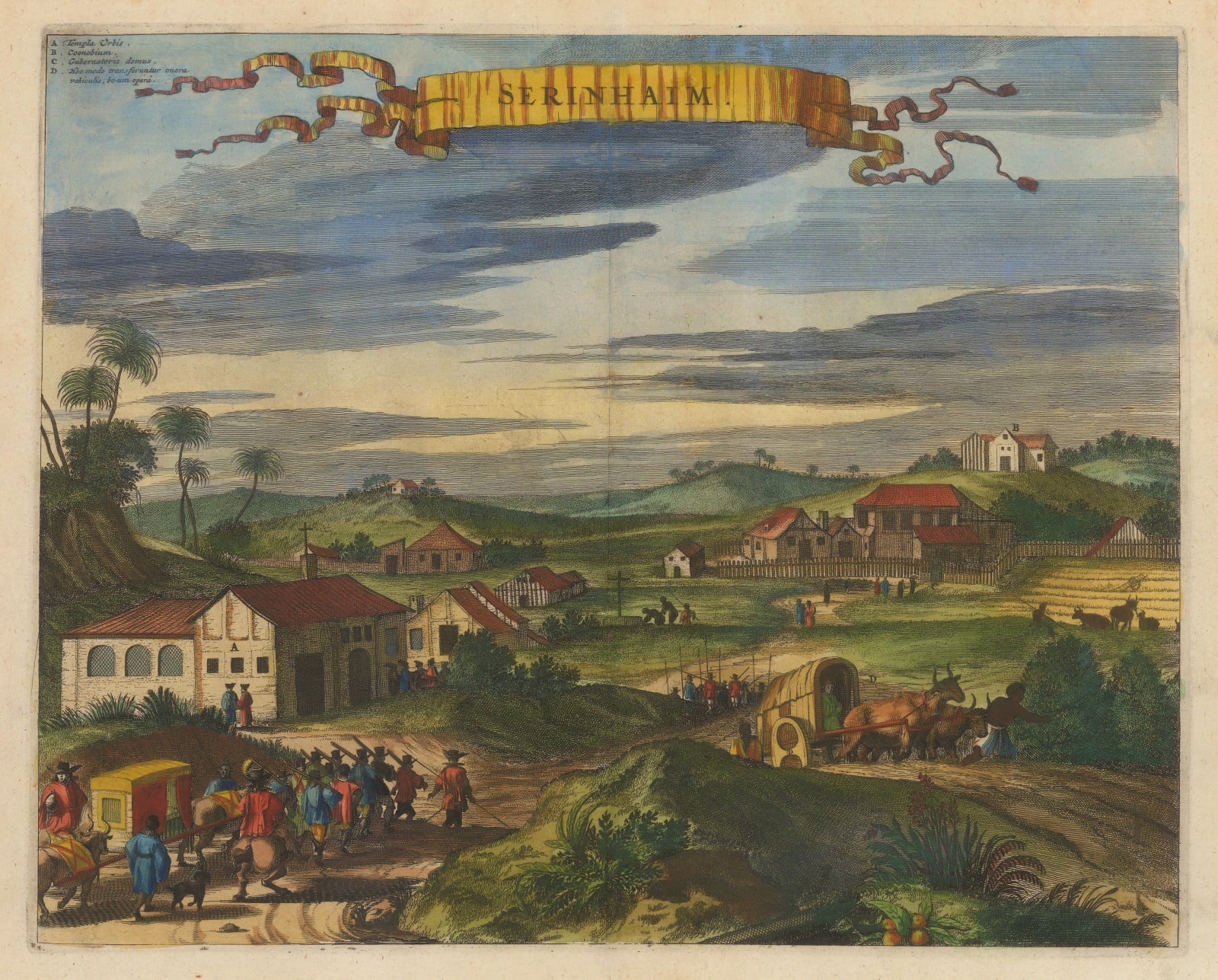 John Ogilby, Brazil - Sirinhaem, 1671