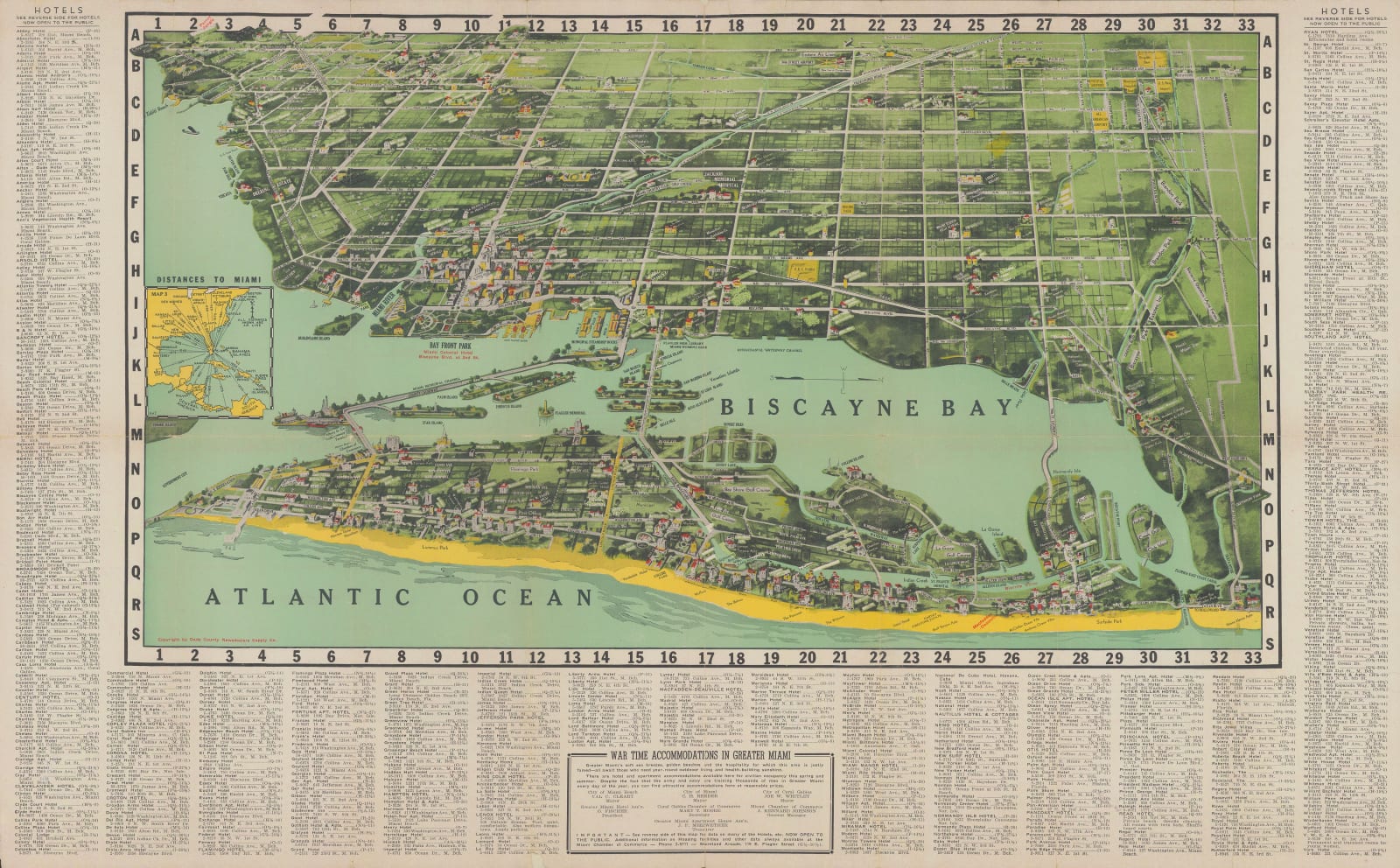 Dade County Newsdealer's Supply Co., Miami & Miami Beach, 1943