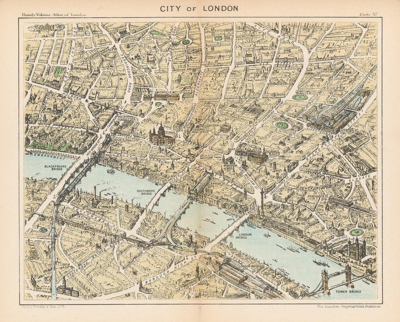 George Philip & Son Ltd., City of London, 1904