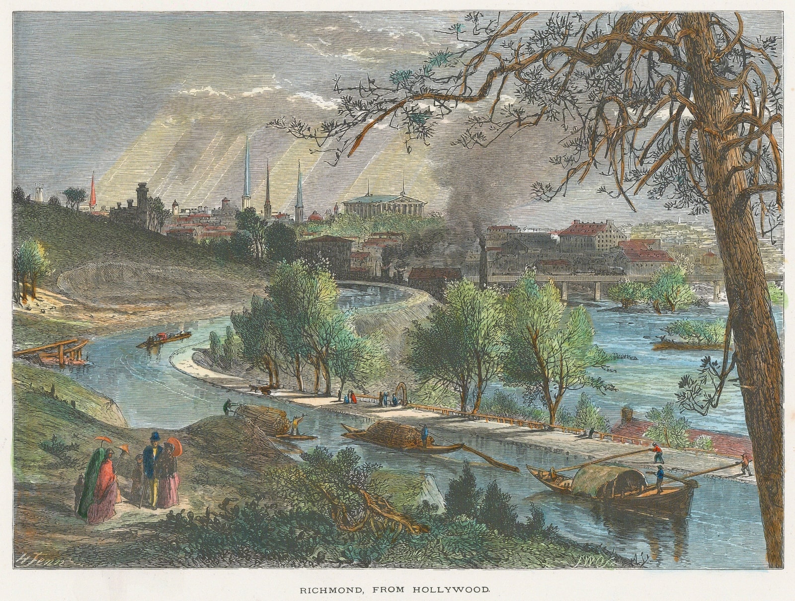 Picturesque America, Virginia - Richmond, 1874