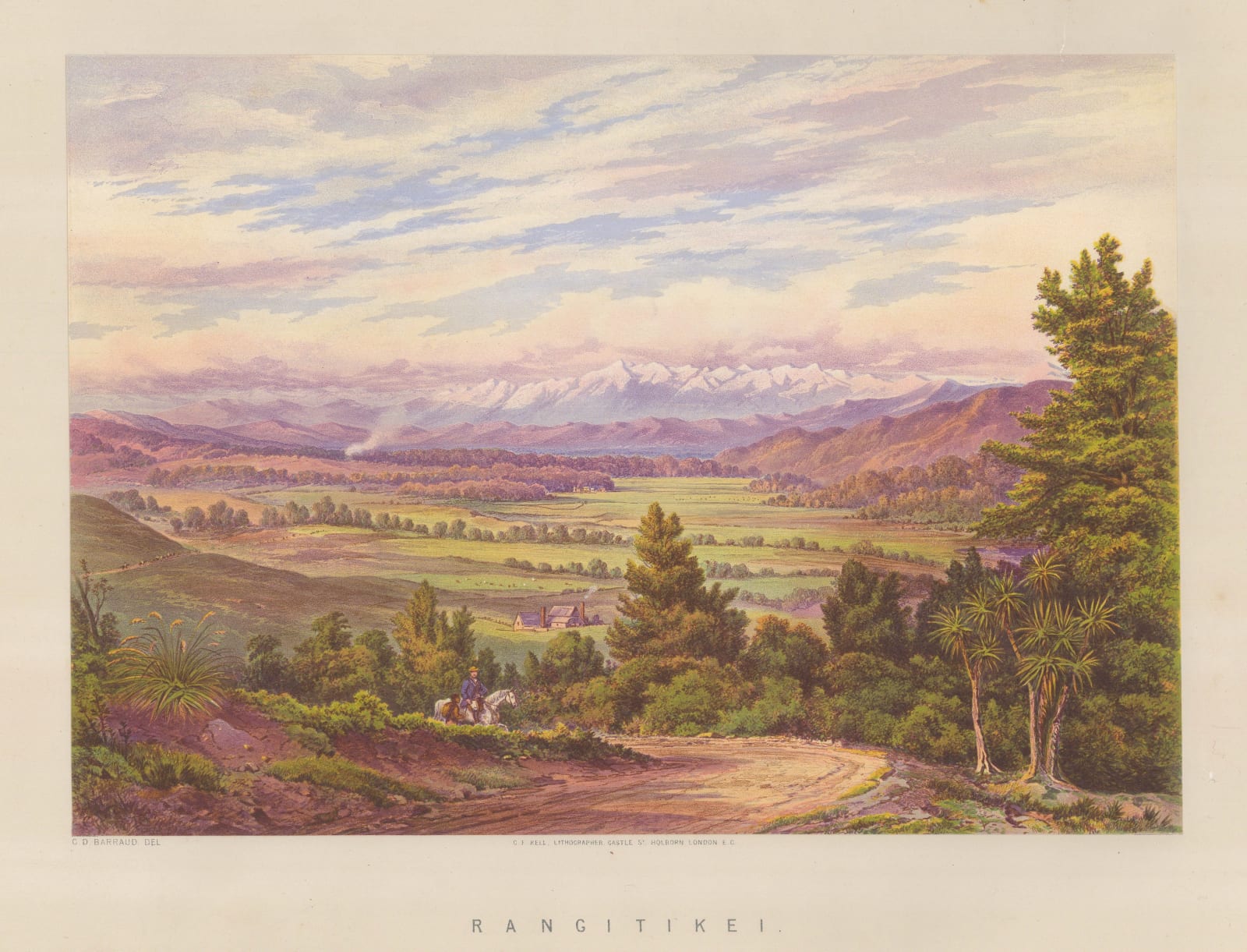 Charles Decimus Barraud, New Zealand - Rangitikei, 1877