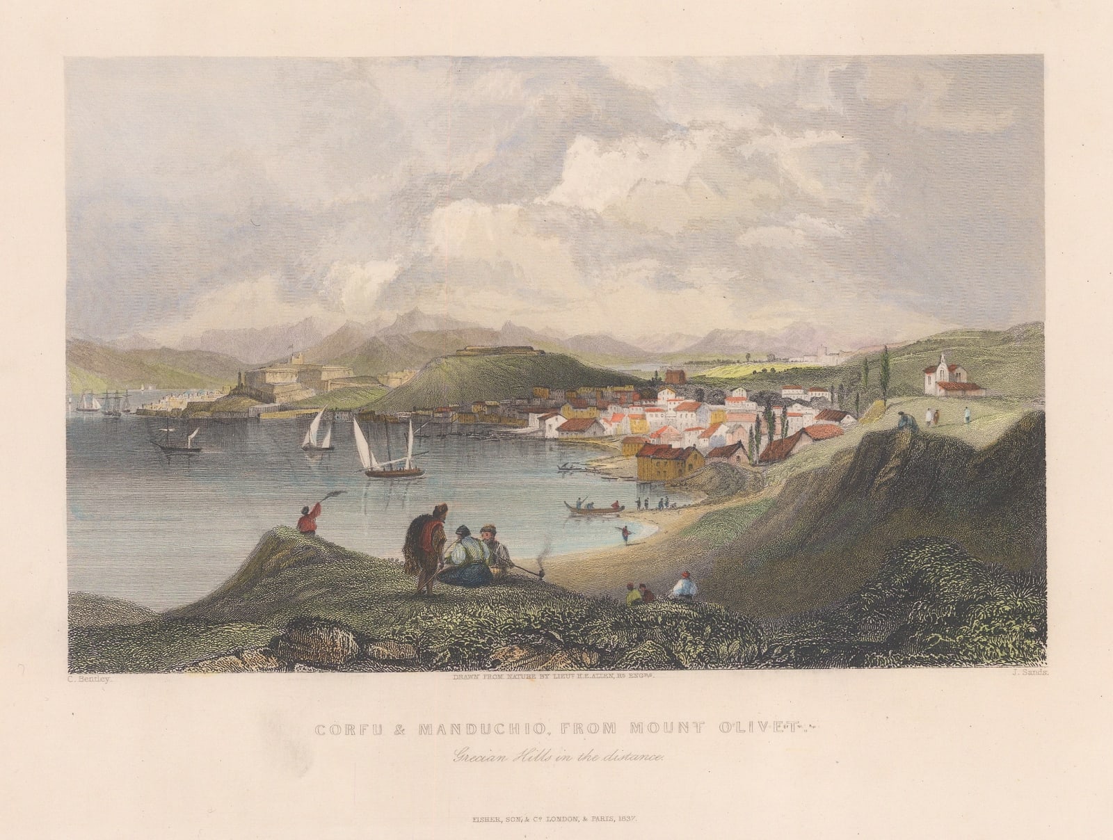 Henry Fisher, Greece - Corfu, 1837