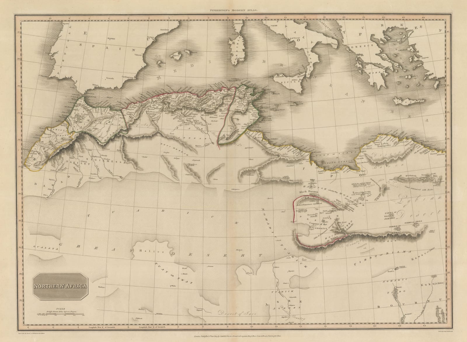 John Pinkerton, Northern Africa, 1811