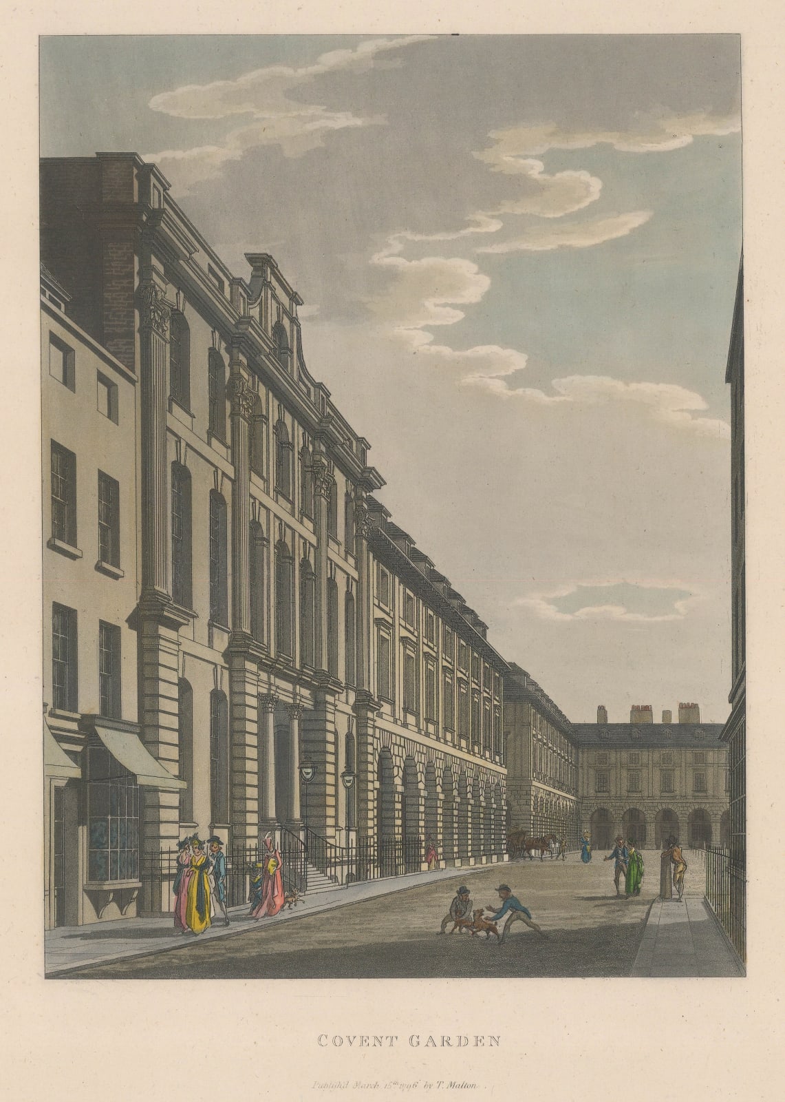 Thomas Malton, London - Covent Garden, 1792