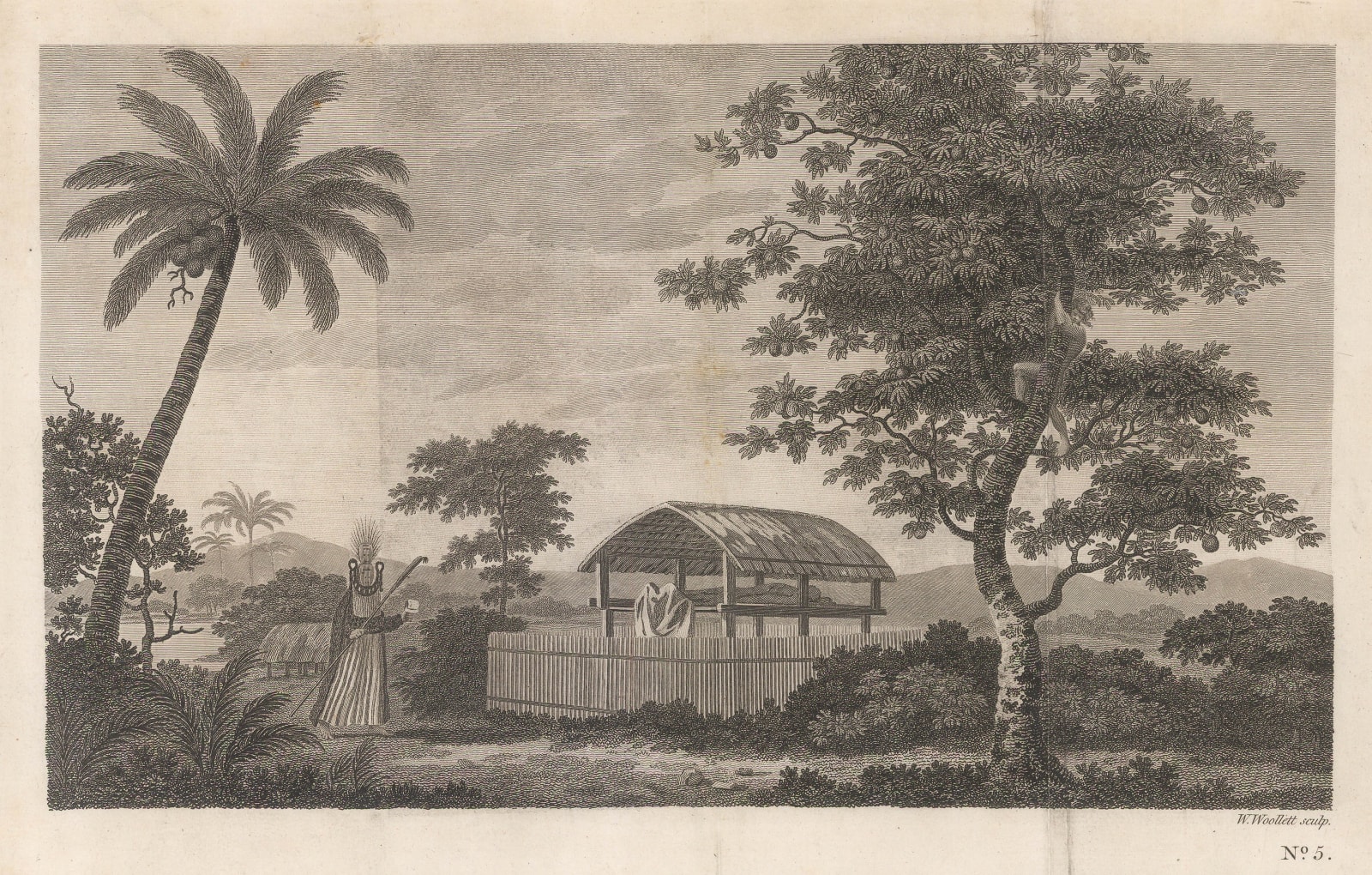 Cook's Voyages, Tahiti - Matavia Bay, 1773