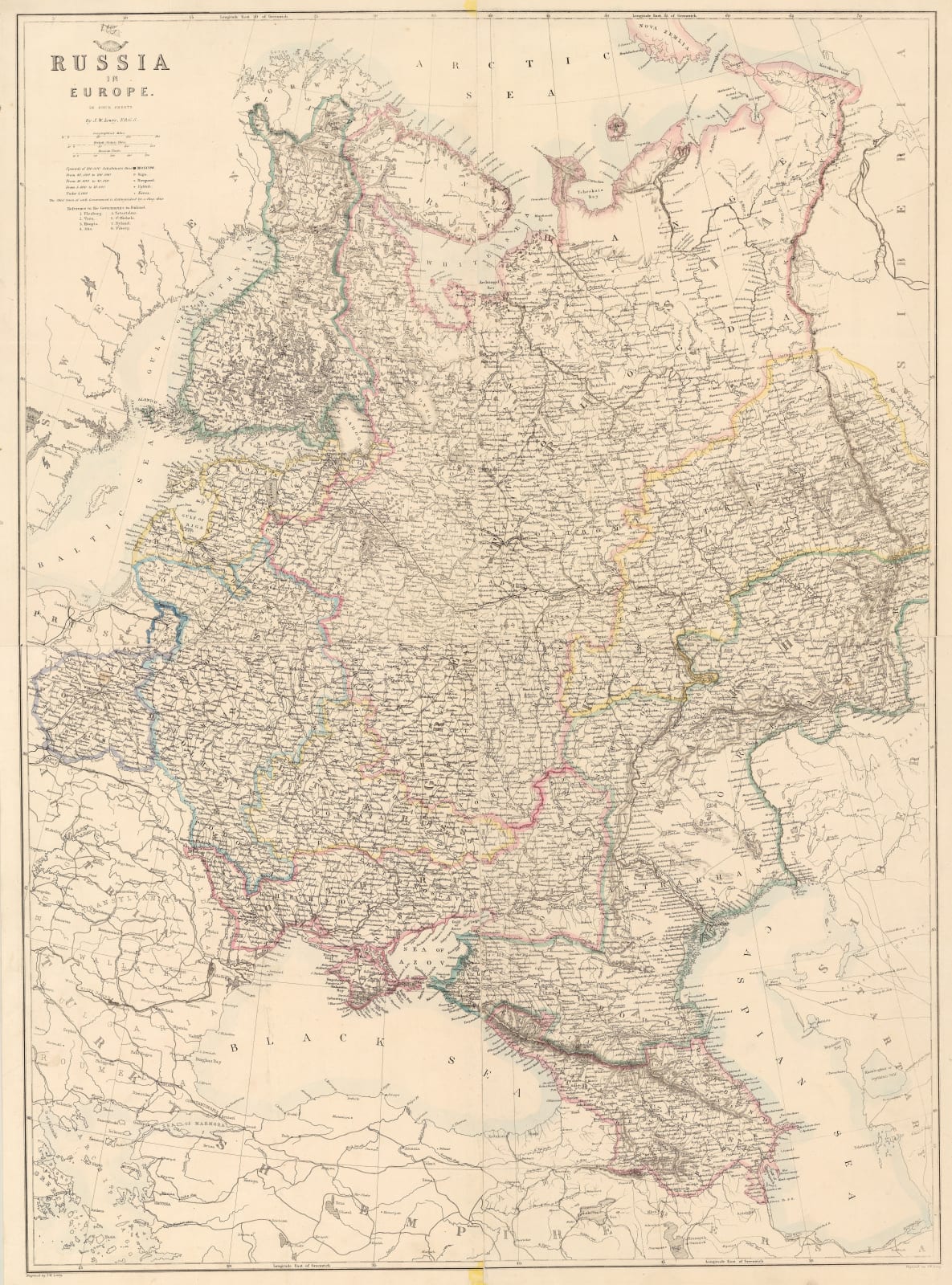 Edward Weller, Russia in Europe, 1863