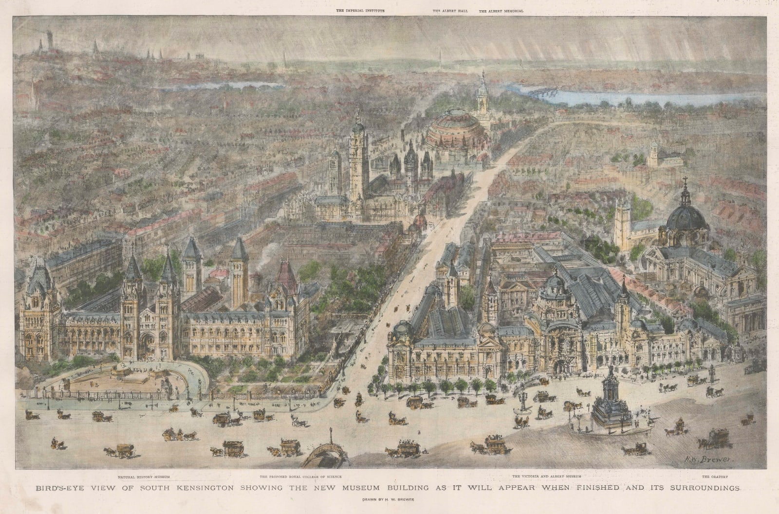 The Graphic Magazine, London - South Kensington Museums, 1899