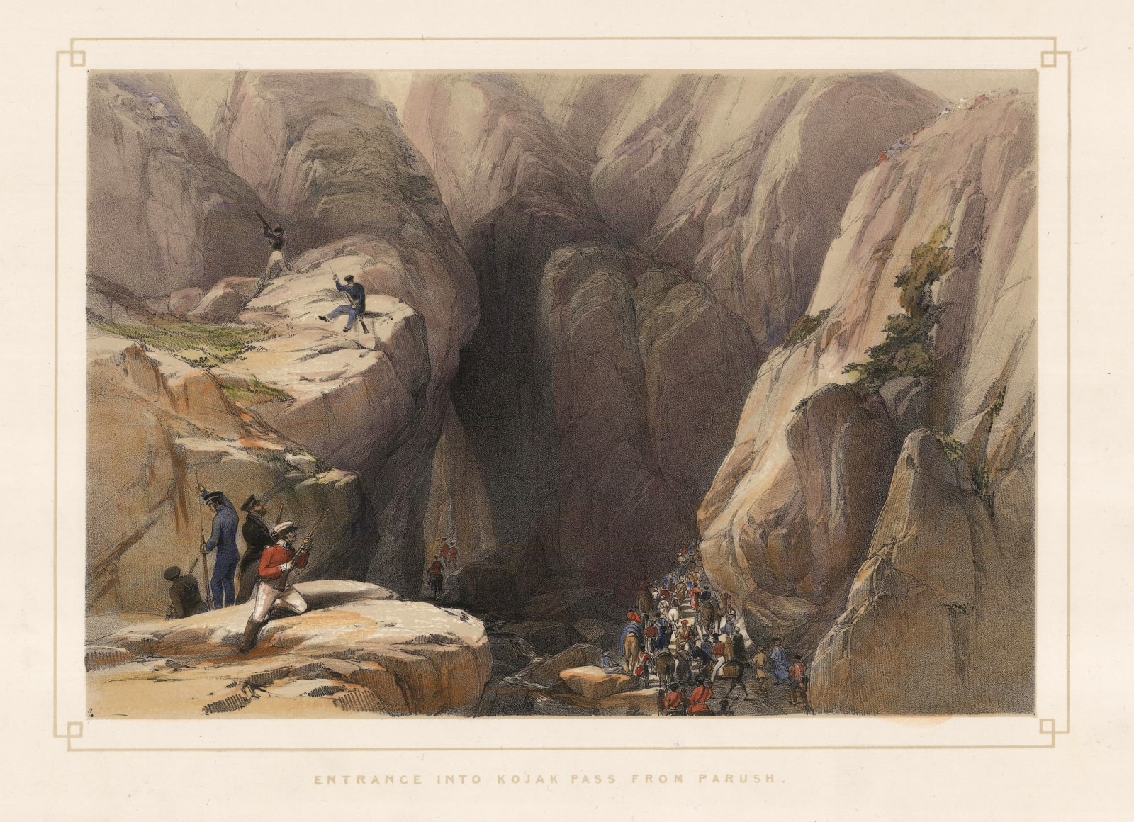 Dr. James Atkinson, Afghanistan - Koojak Pass, Balochistan, 1842