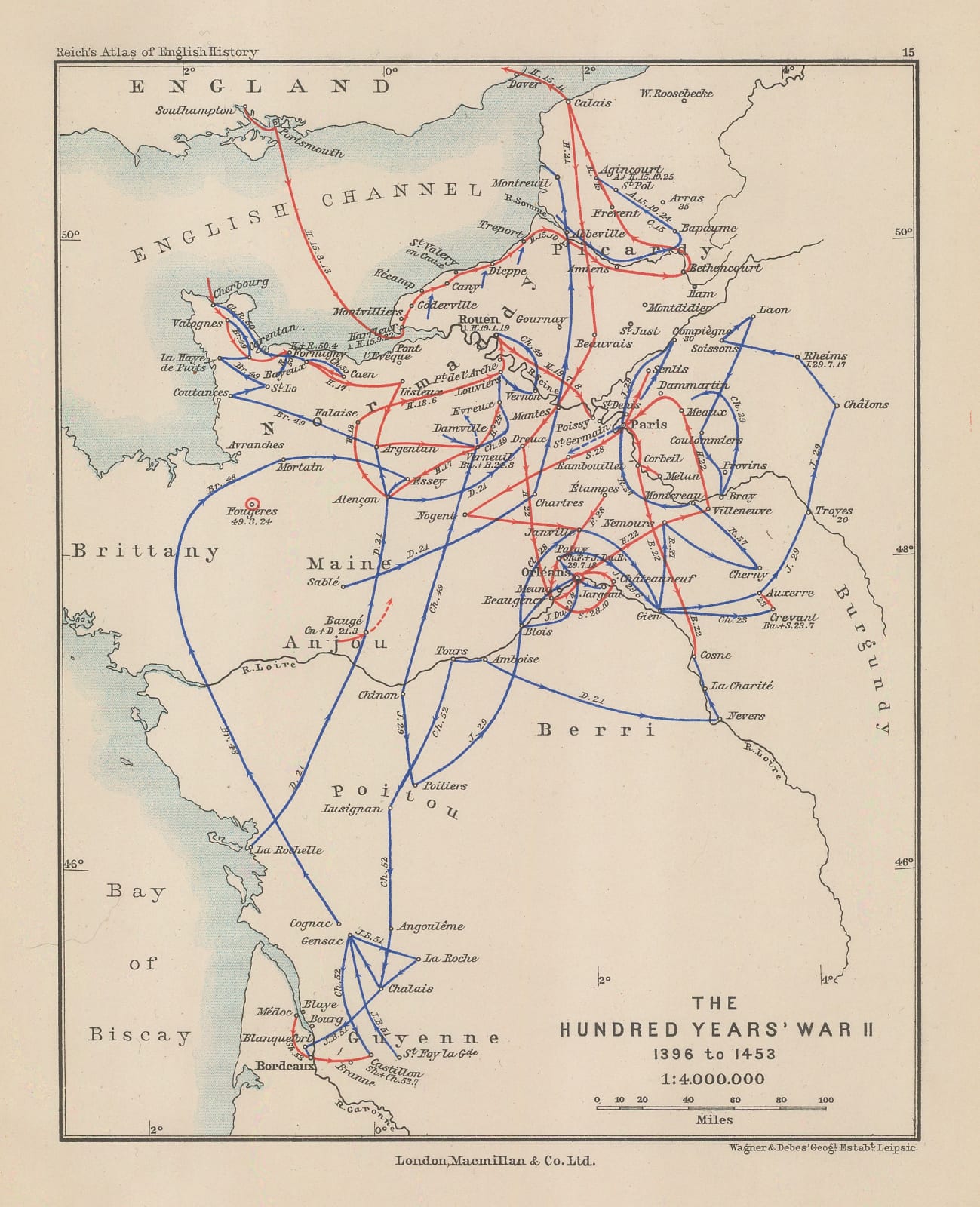 Emil Reich, The Hundred Years' War II (1396-1453), 1903