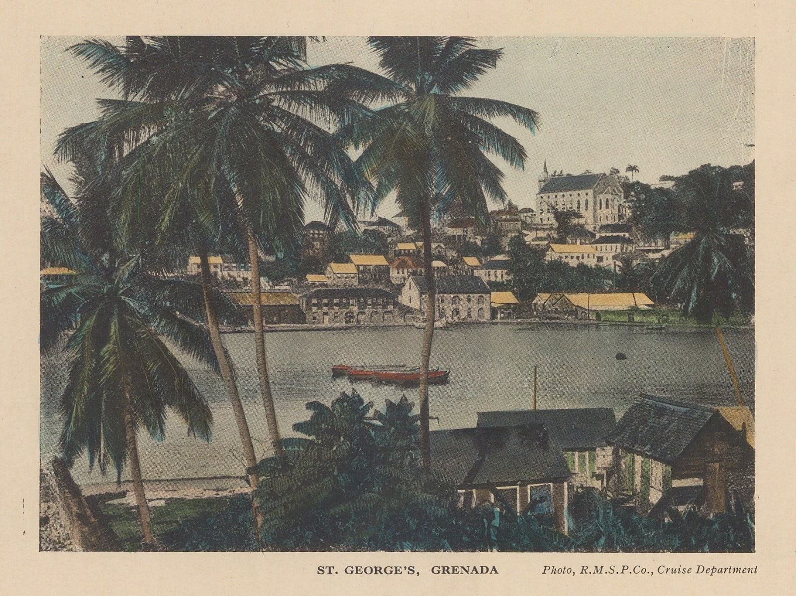 R.M.S.P. Co., Grenada - St George's, 1920 c.