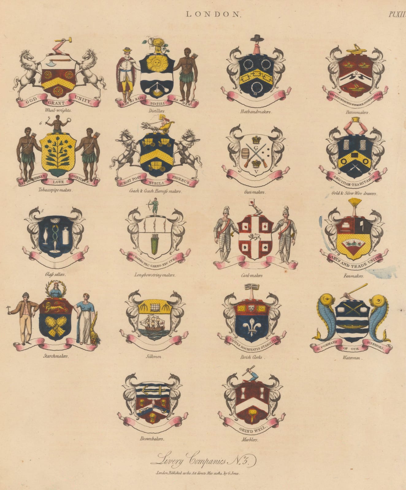John Wilkes, London - City Livery Arms, 1815