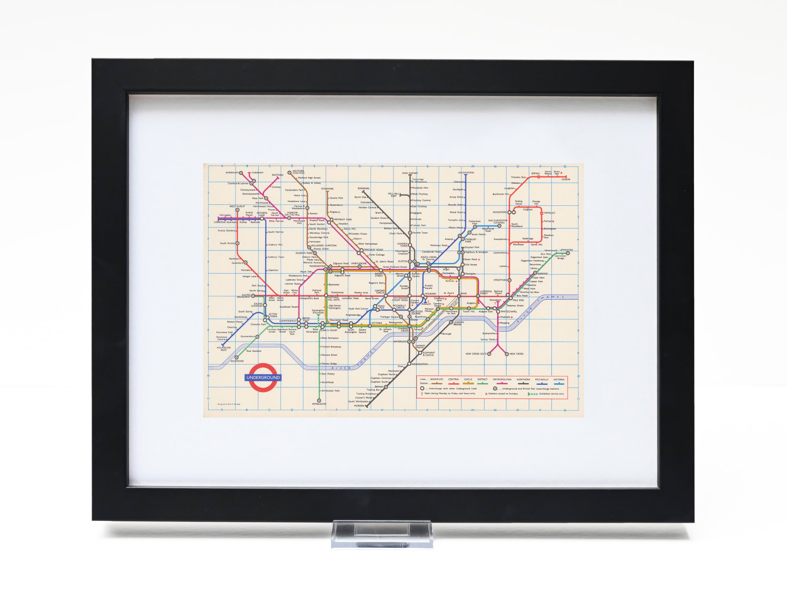Paul E. Garbutt, London Underground, 1969
