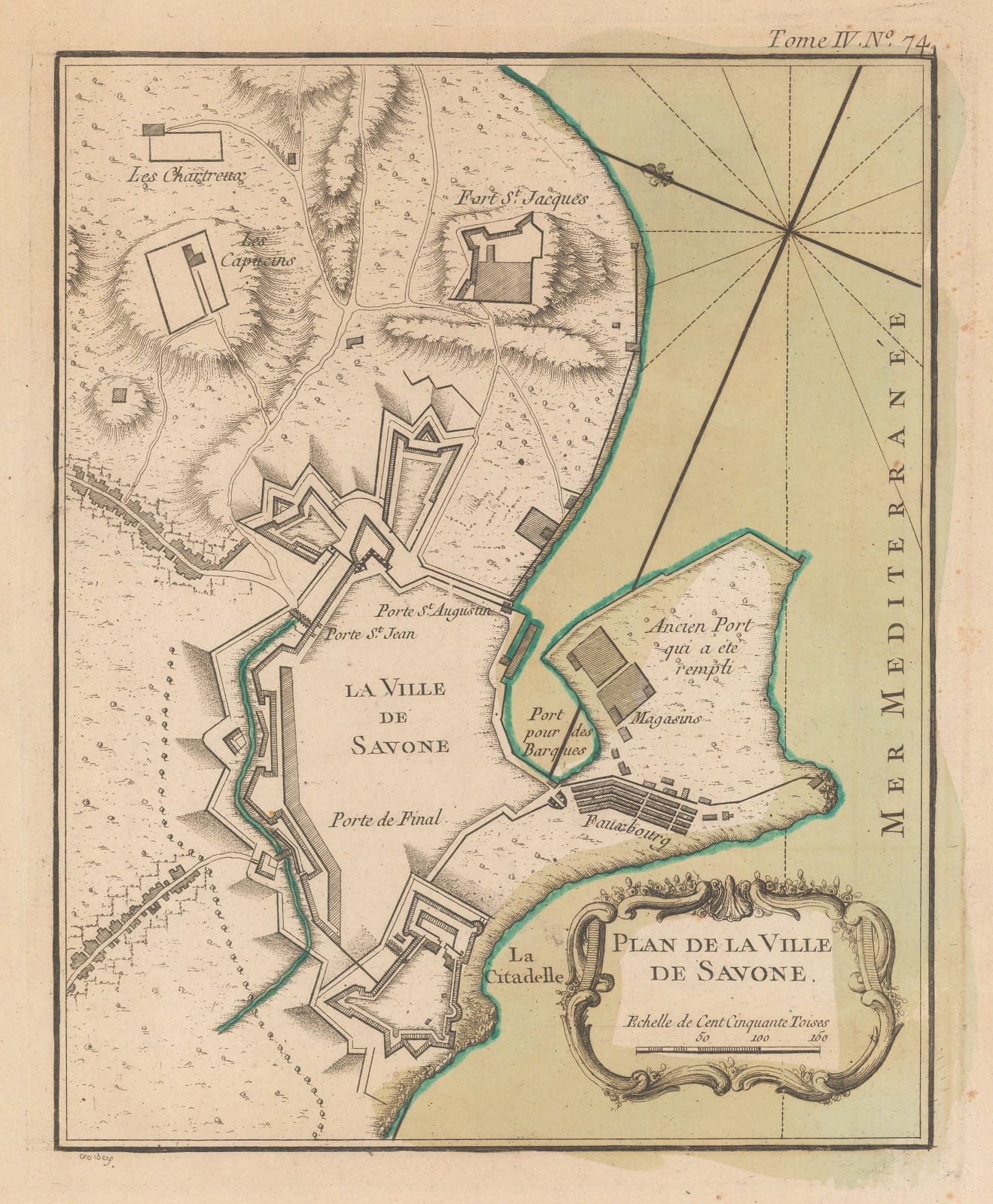 Jacques-Nicolas Bellin, Savona, 1764