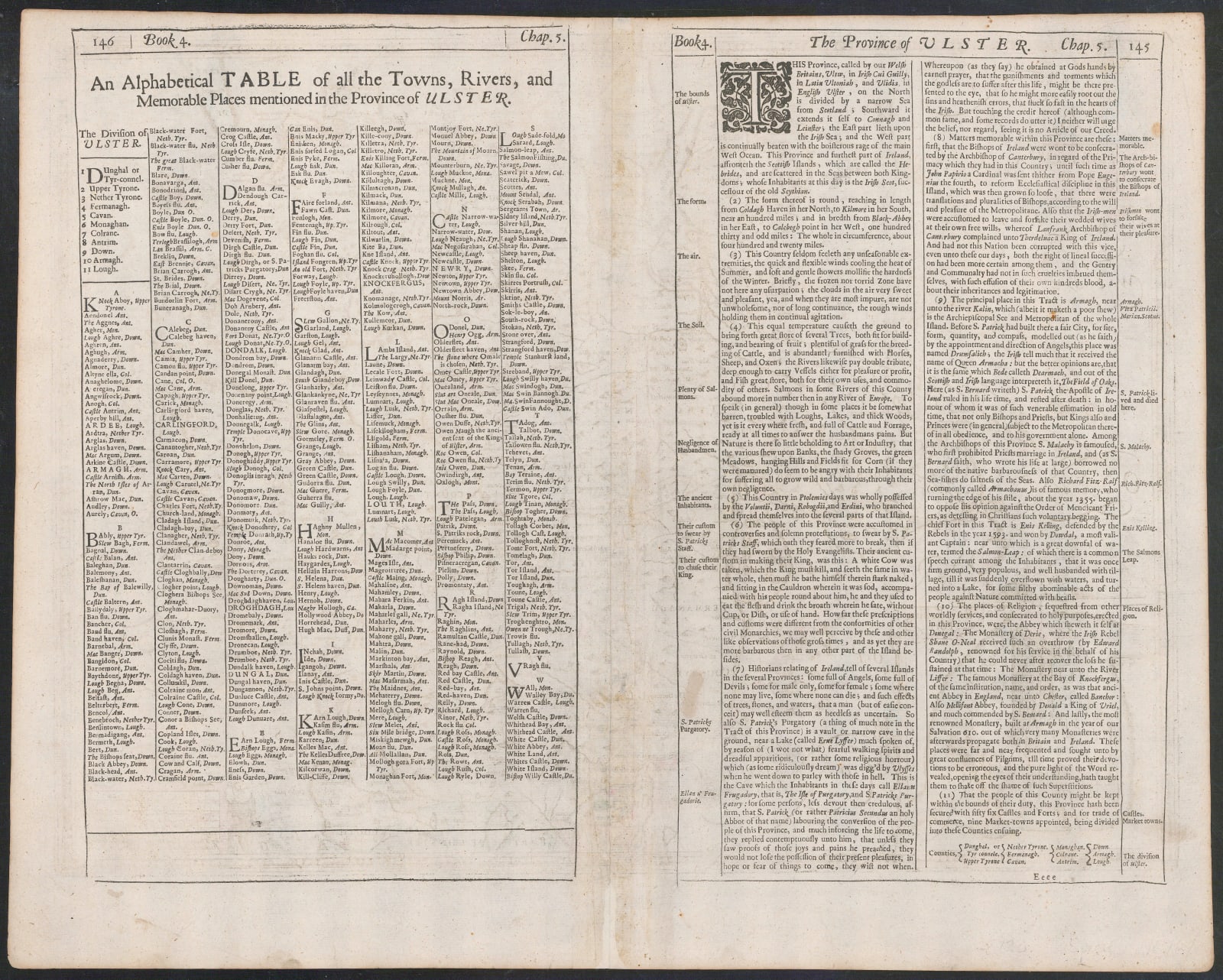 John Speed, Ulster (Northern Ireland), 1676