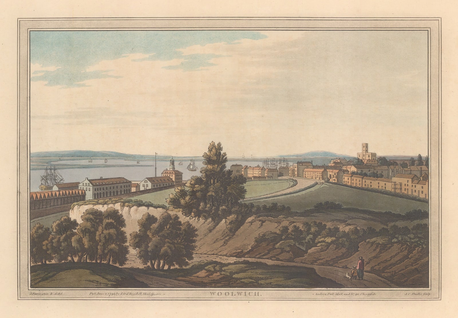 John Boydell, London - Woolwich, 1795