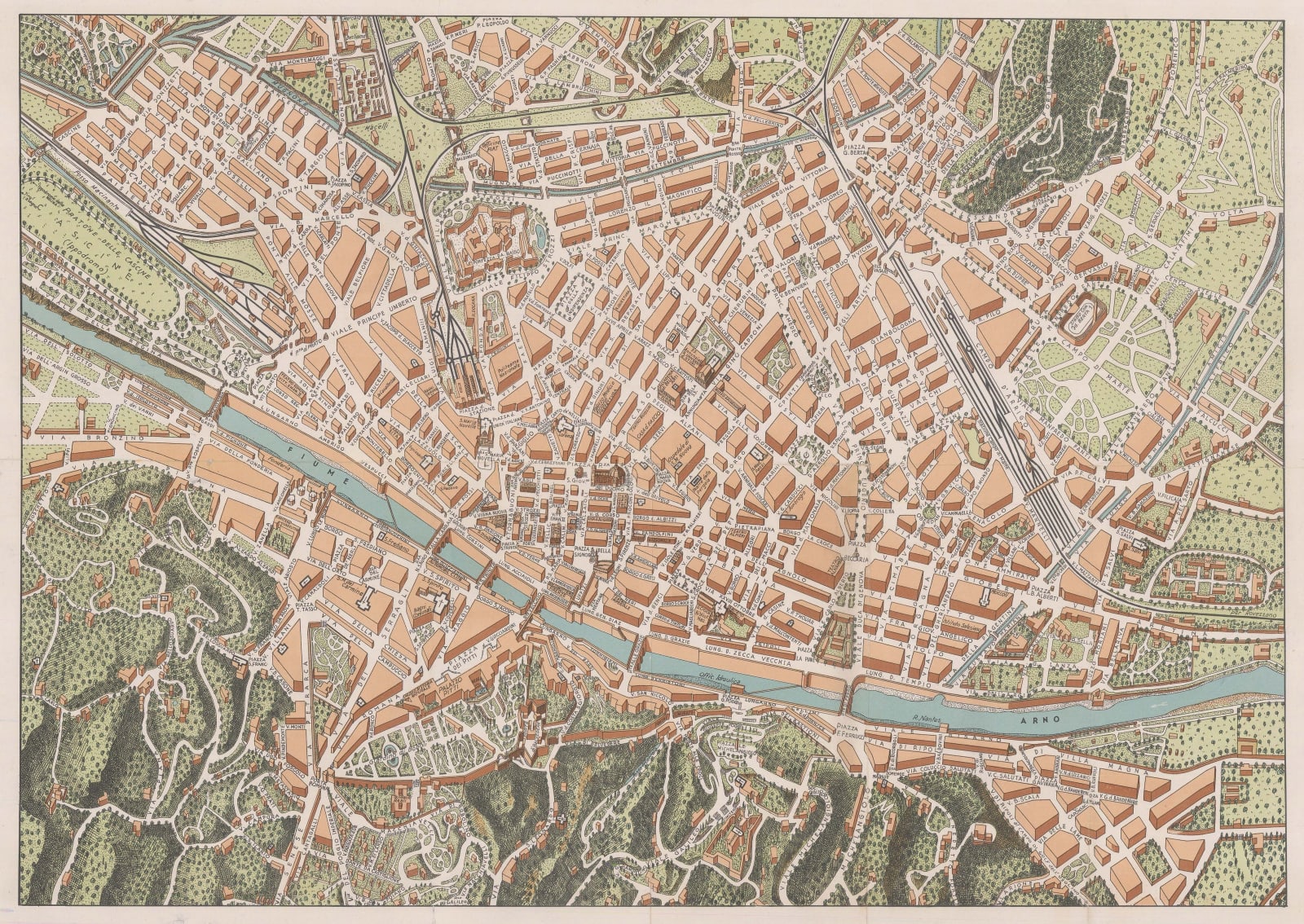 Ente Nazionale Industrie Turistiche (ENIT), Florence, 1960 c.