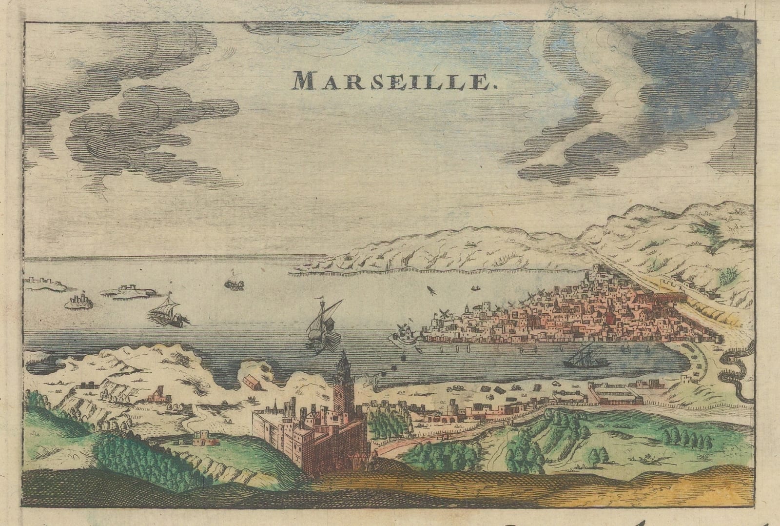 Alexis-Hubert Jaillot, Marseille, 1700 c.