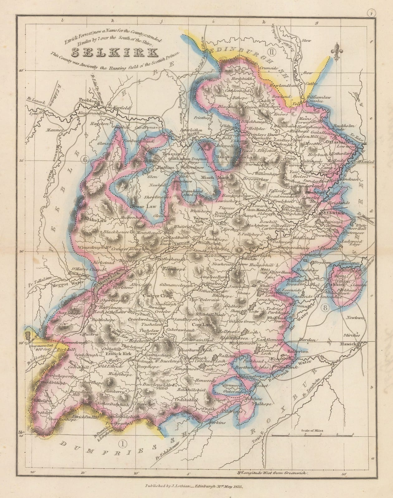 John Lothian, Selkirk, 1835